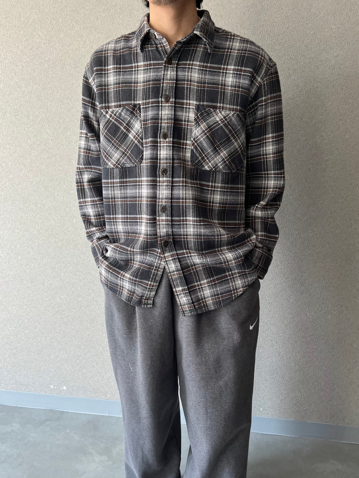 00's ST.JHON'S BAY flannel shirt