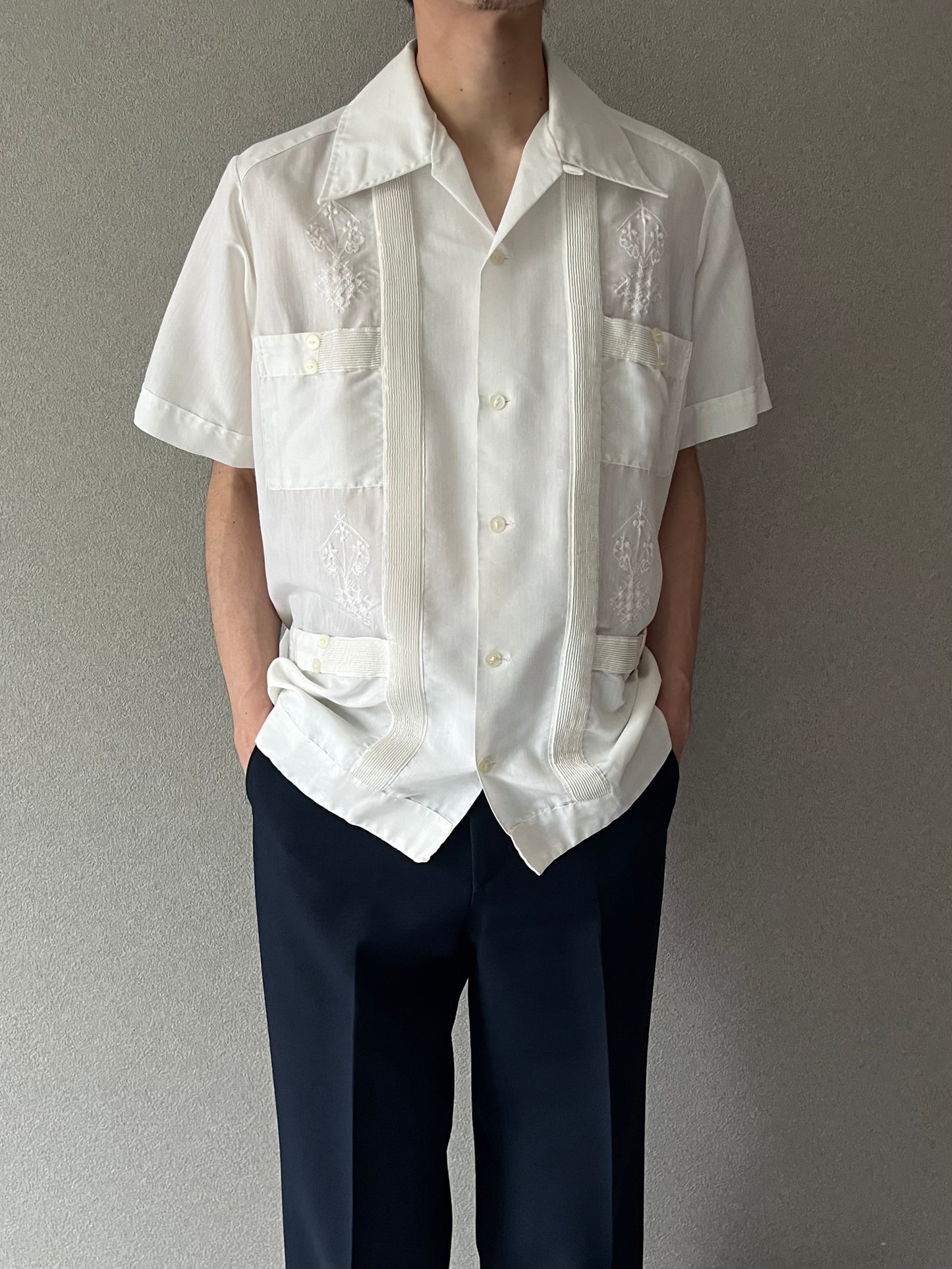 80's LOL BA guayabera shirt