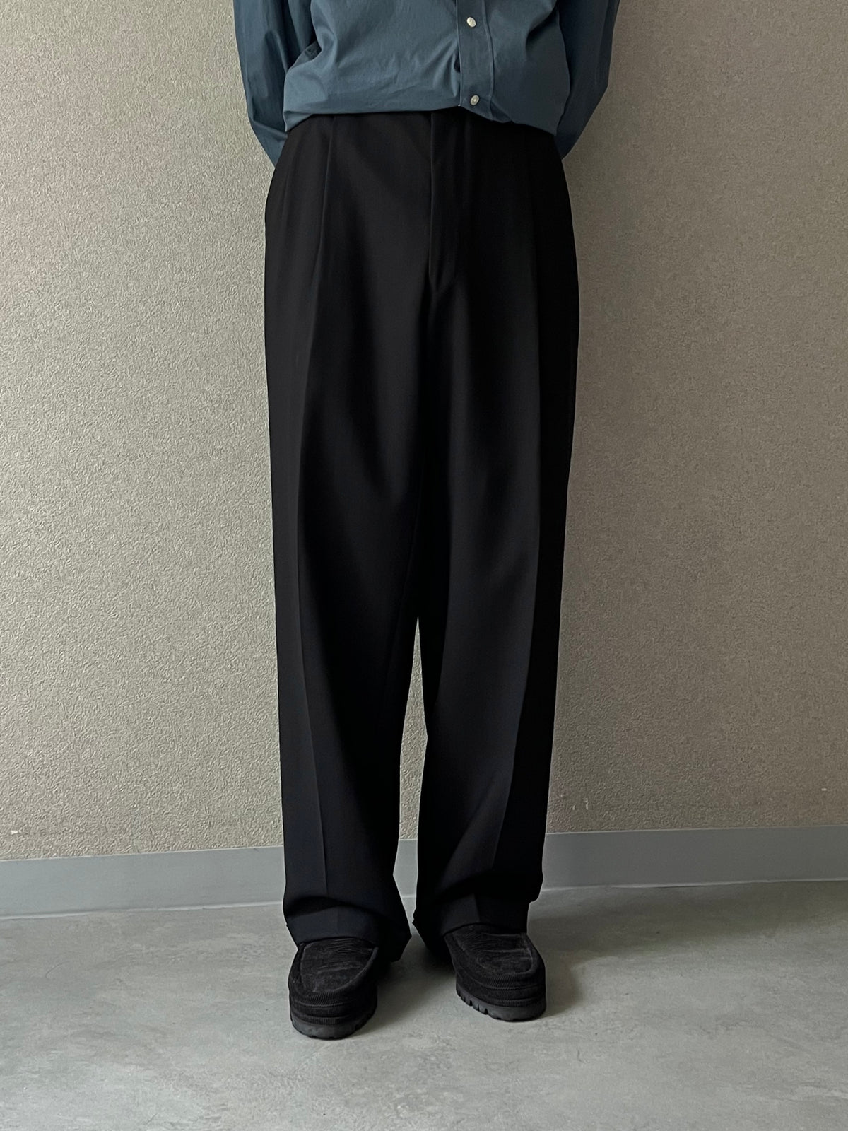 00's PRONTO UOMO wool slacks "Made in CANADA"
