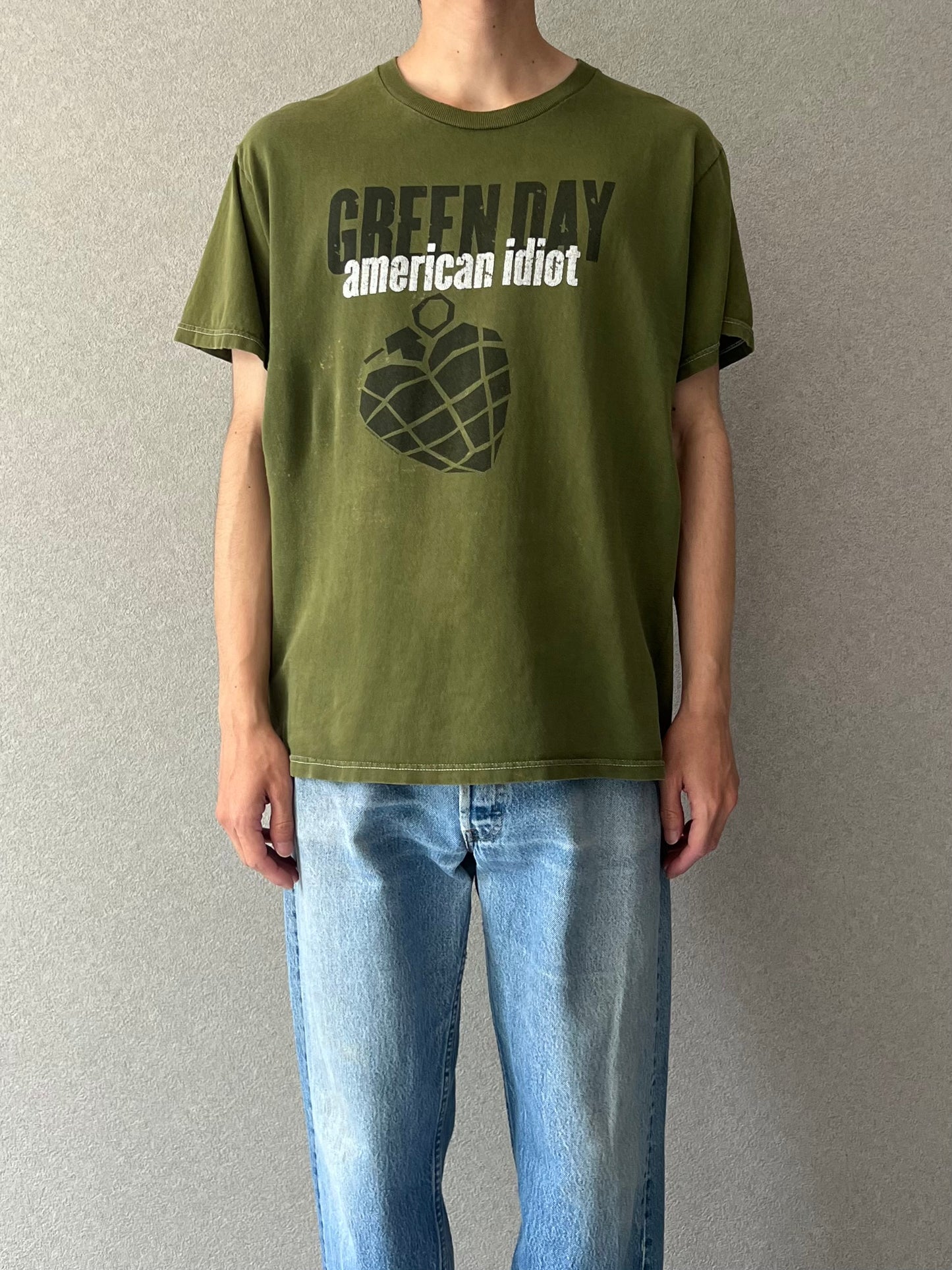 00's GREEN DAY music t-shirt
