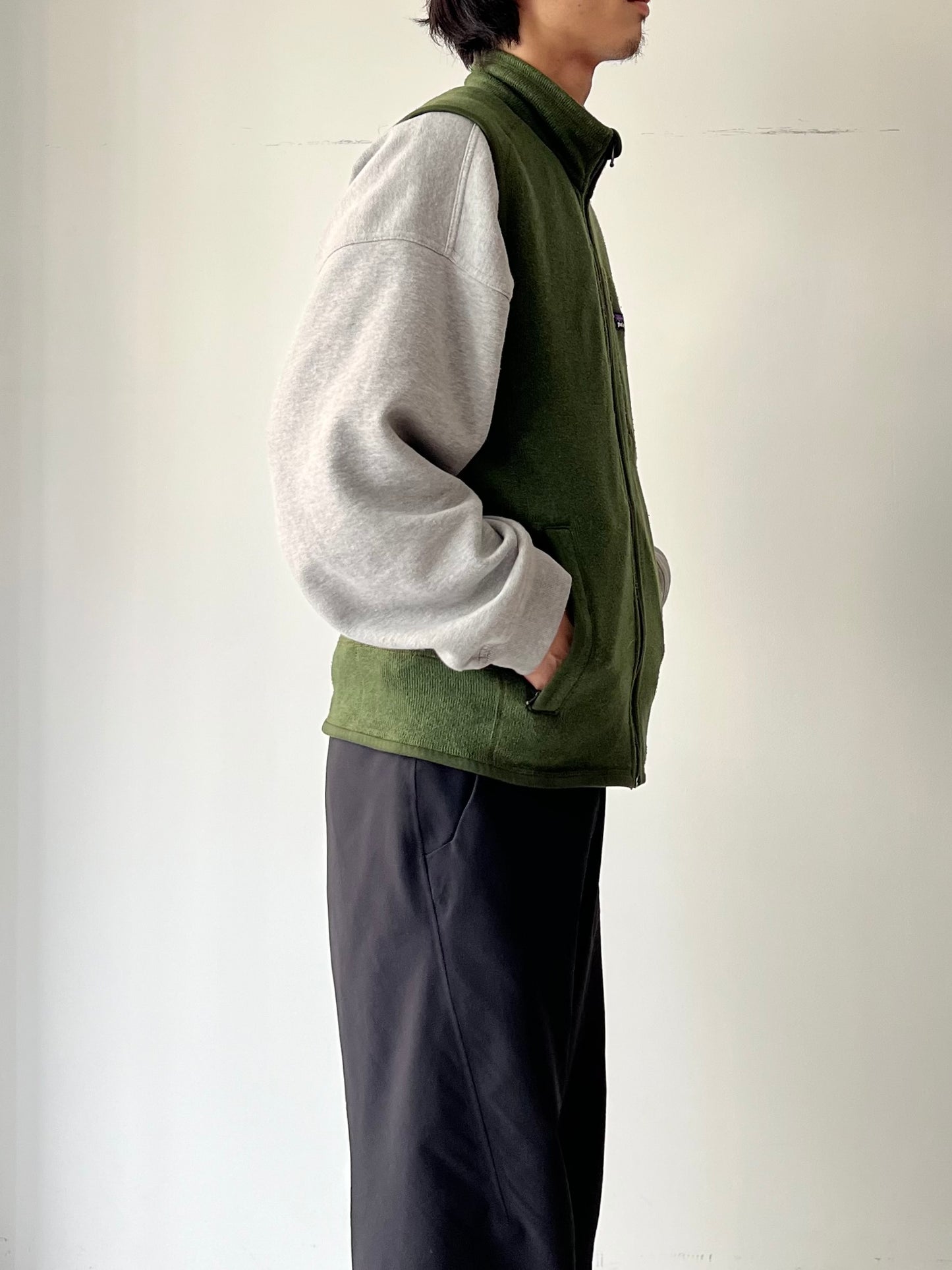 00's patagonia fleece vest