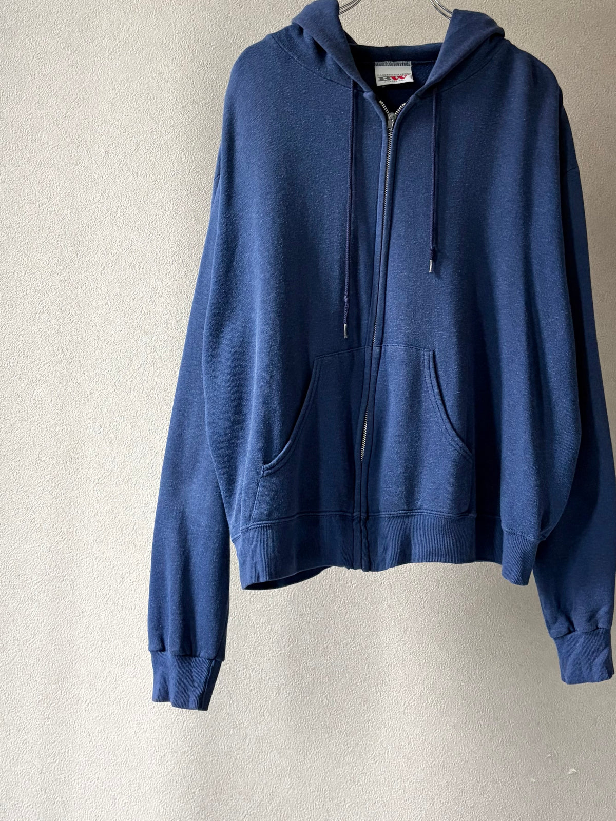80's BW zip up sweat hoodie