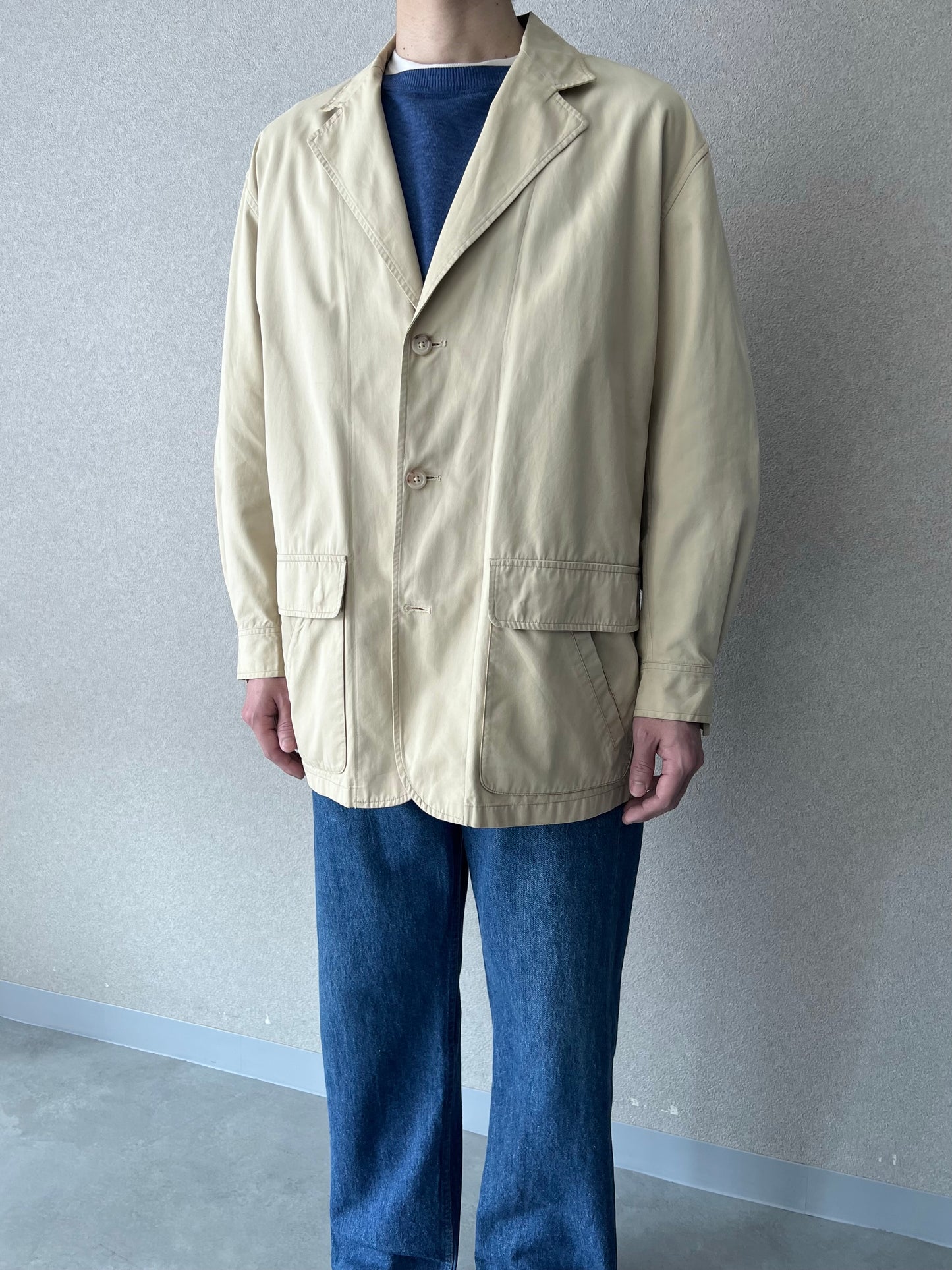 80's Polo Ralph Lauren cotton tailored jacket "Made in USA"