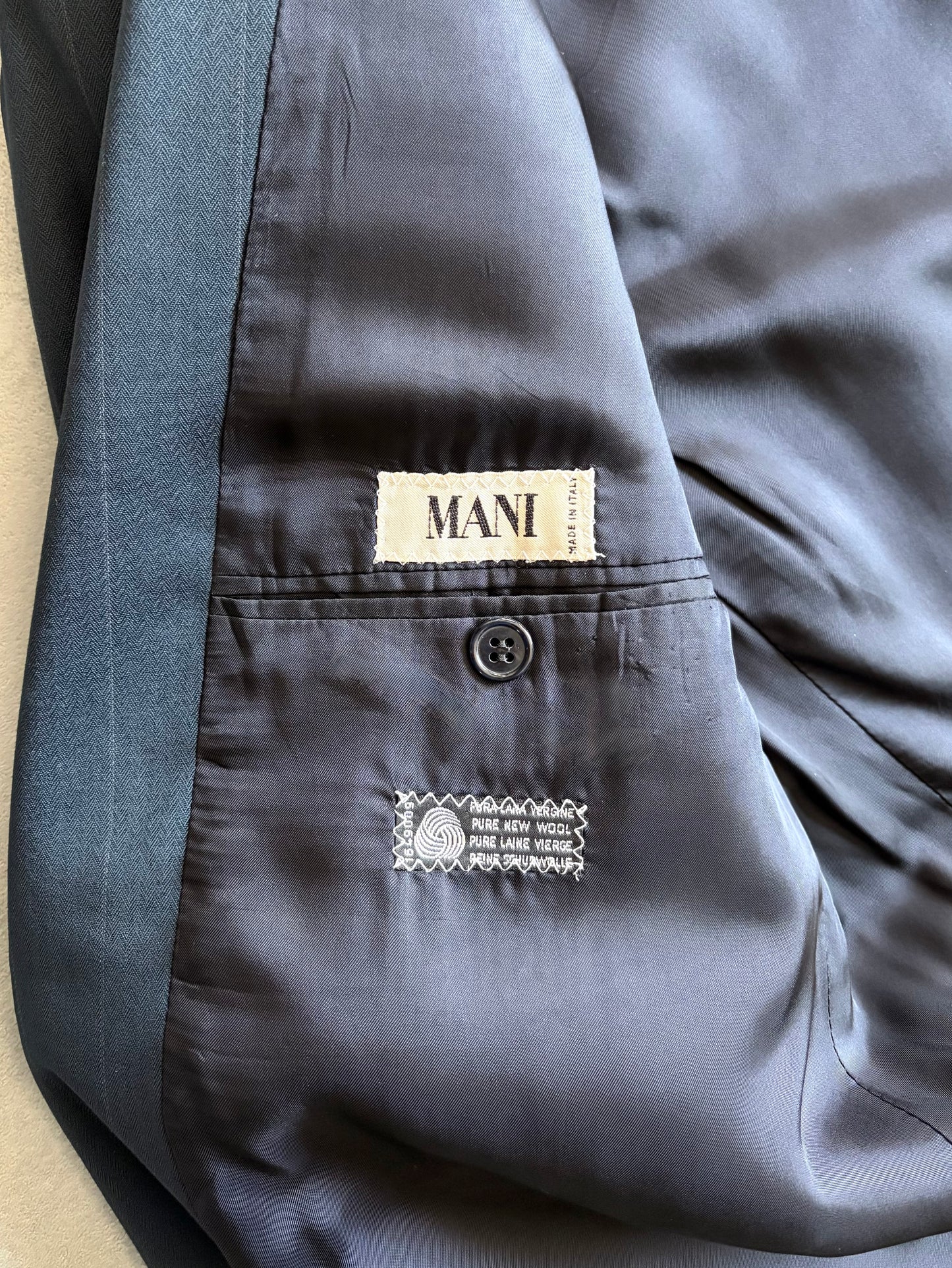 90's MANI × Neiman Marcus tailored jacket "Made in ITALY"