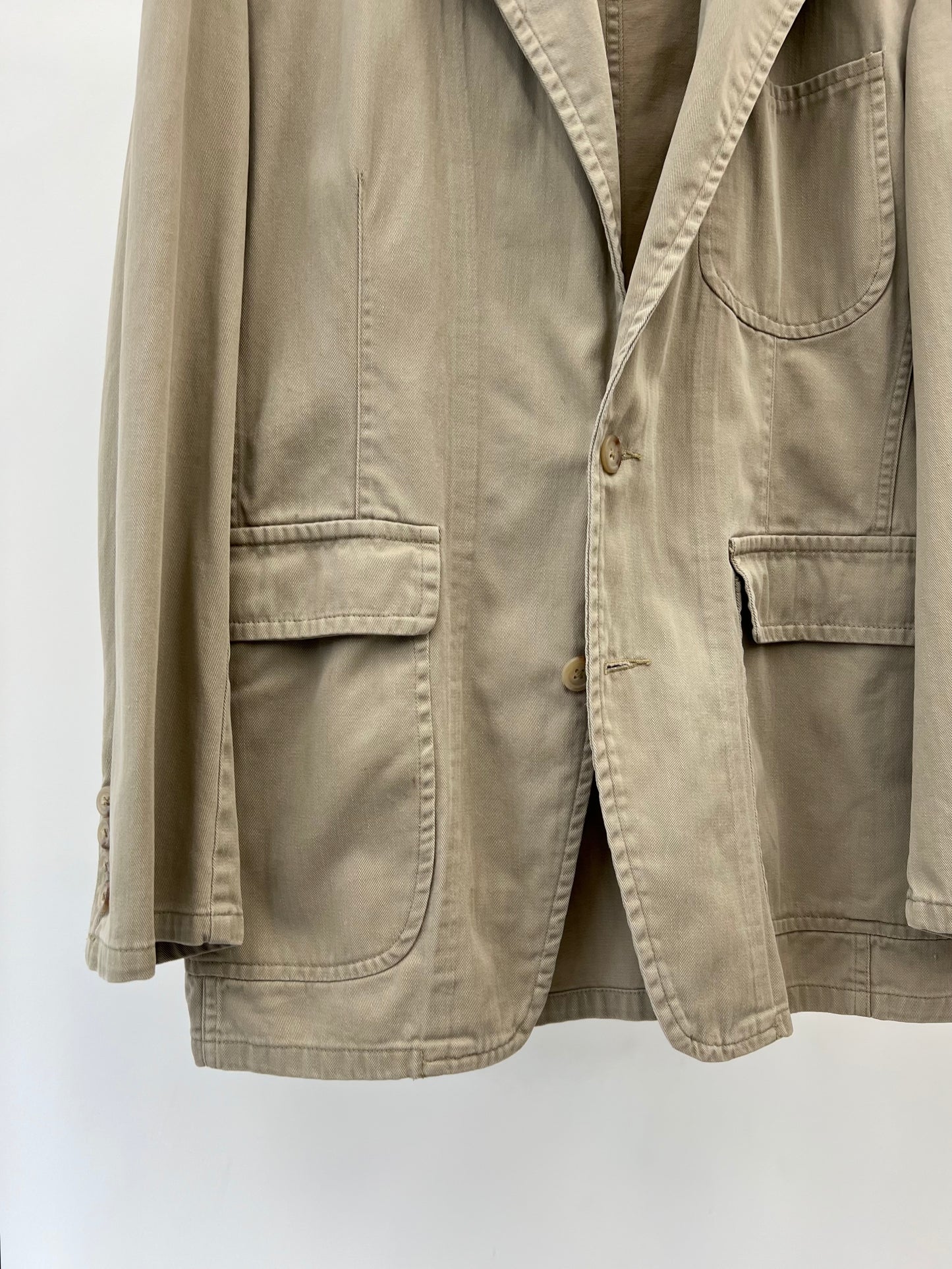 90's Polo Ralph Lauren cotton tailored jacket "Made in USA"