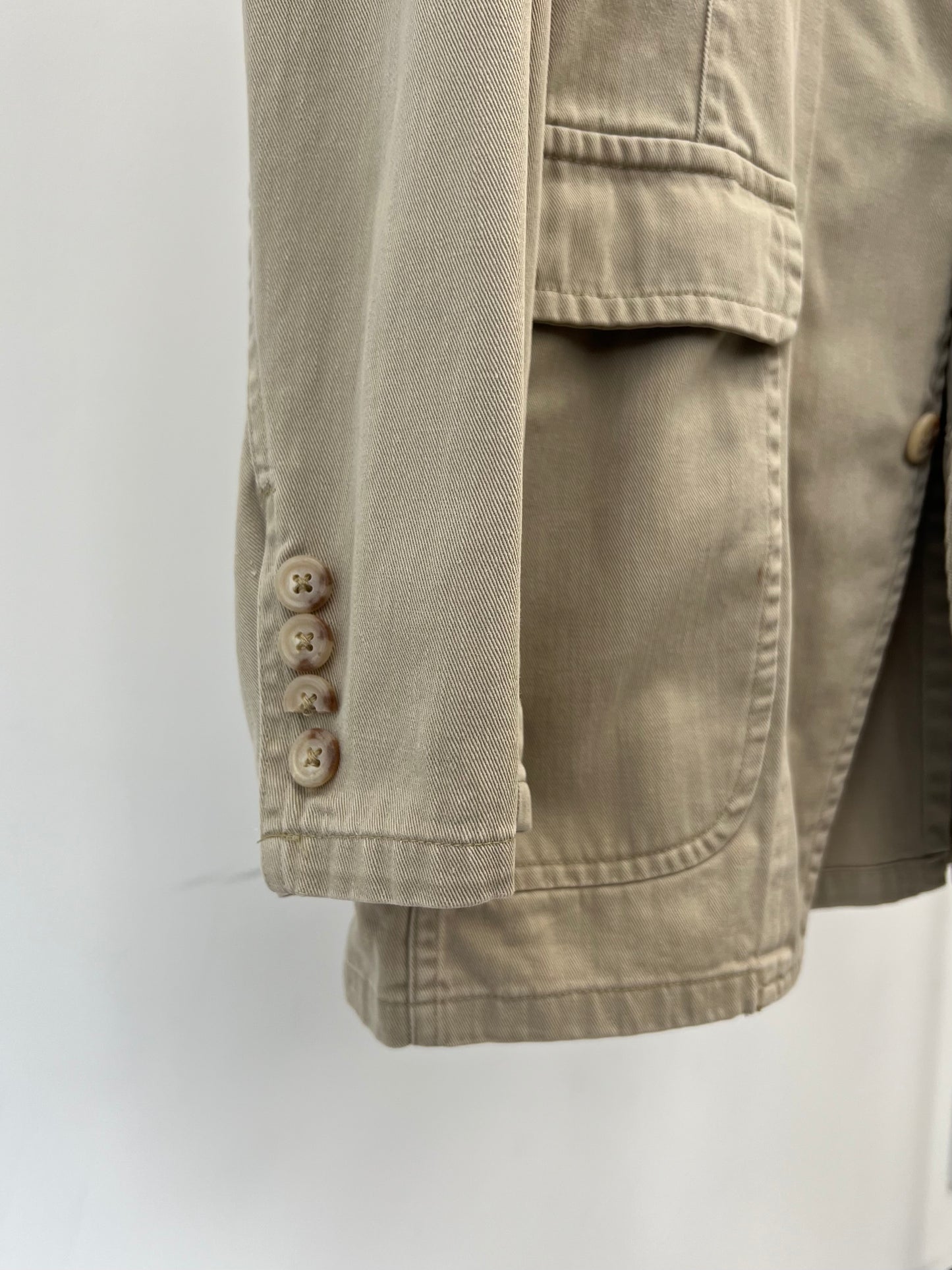 90's Polo Ralph Lauren cotton tailored jacket "Made in USA"