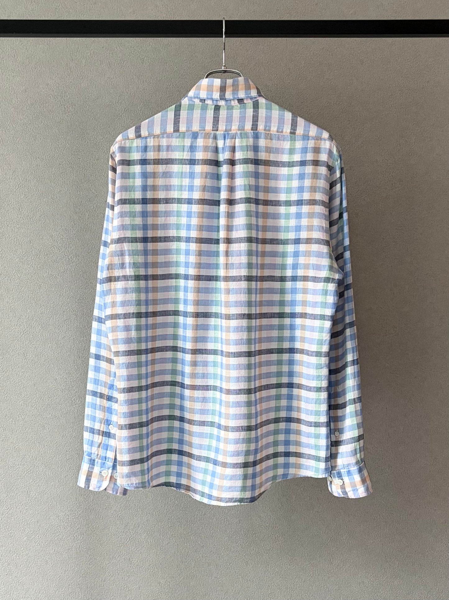 00's Brooks Brothers linen BD shirt