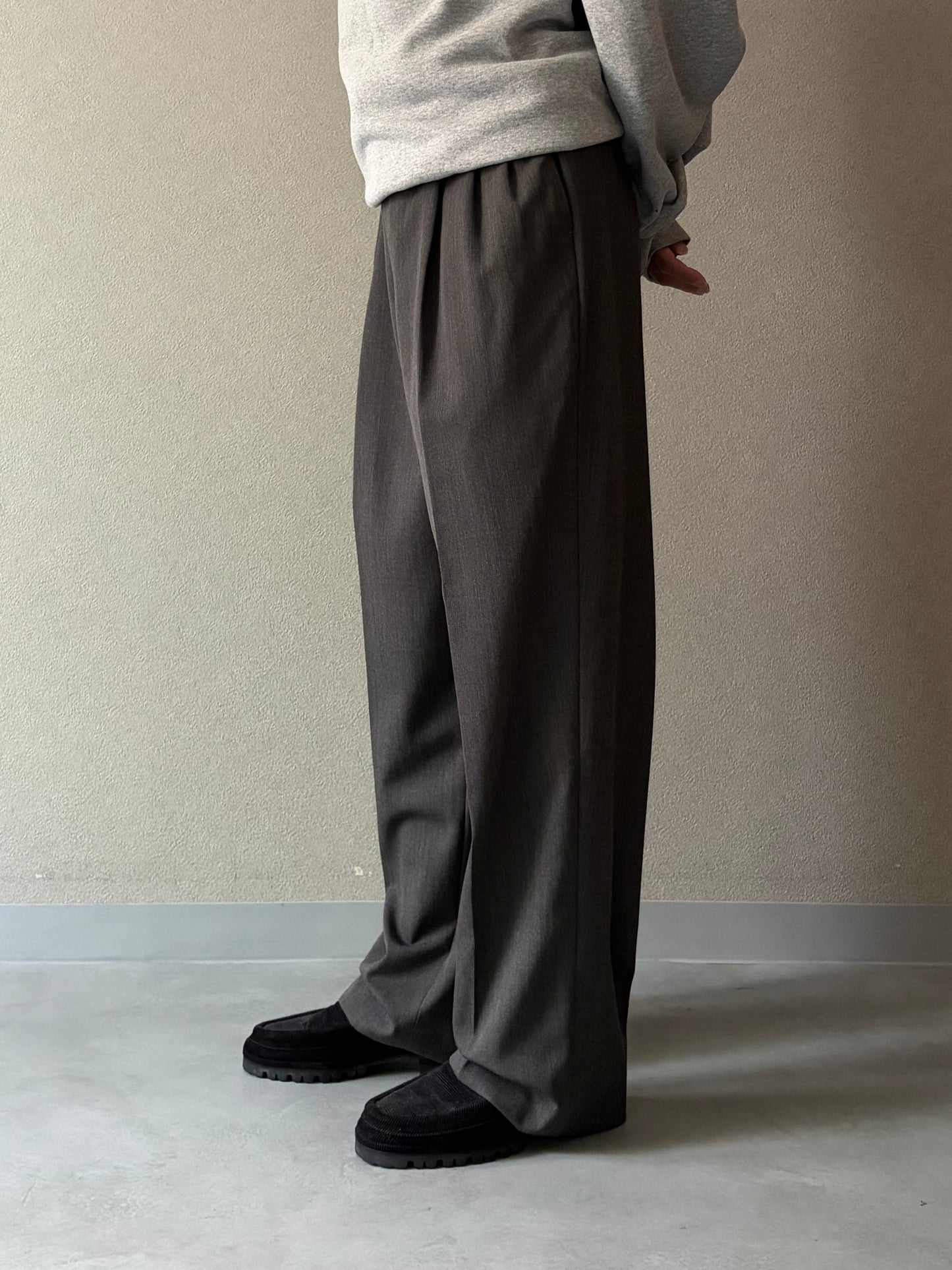 00's PRONTO UOMO wool slacks