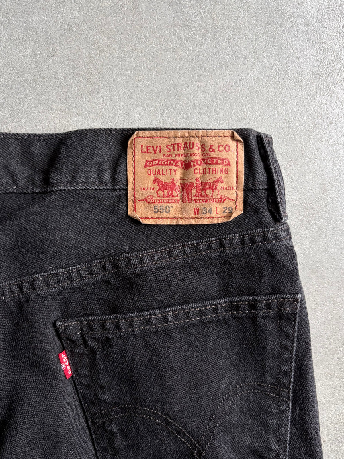 00's Levi's 550 denim pants
