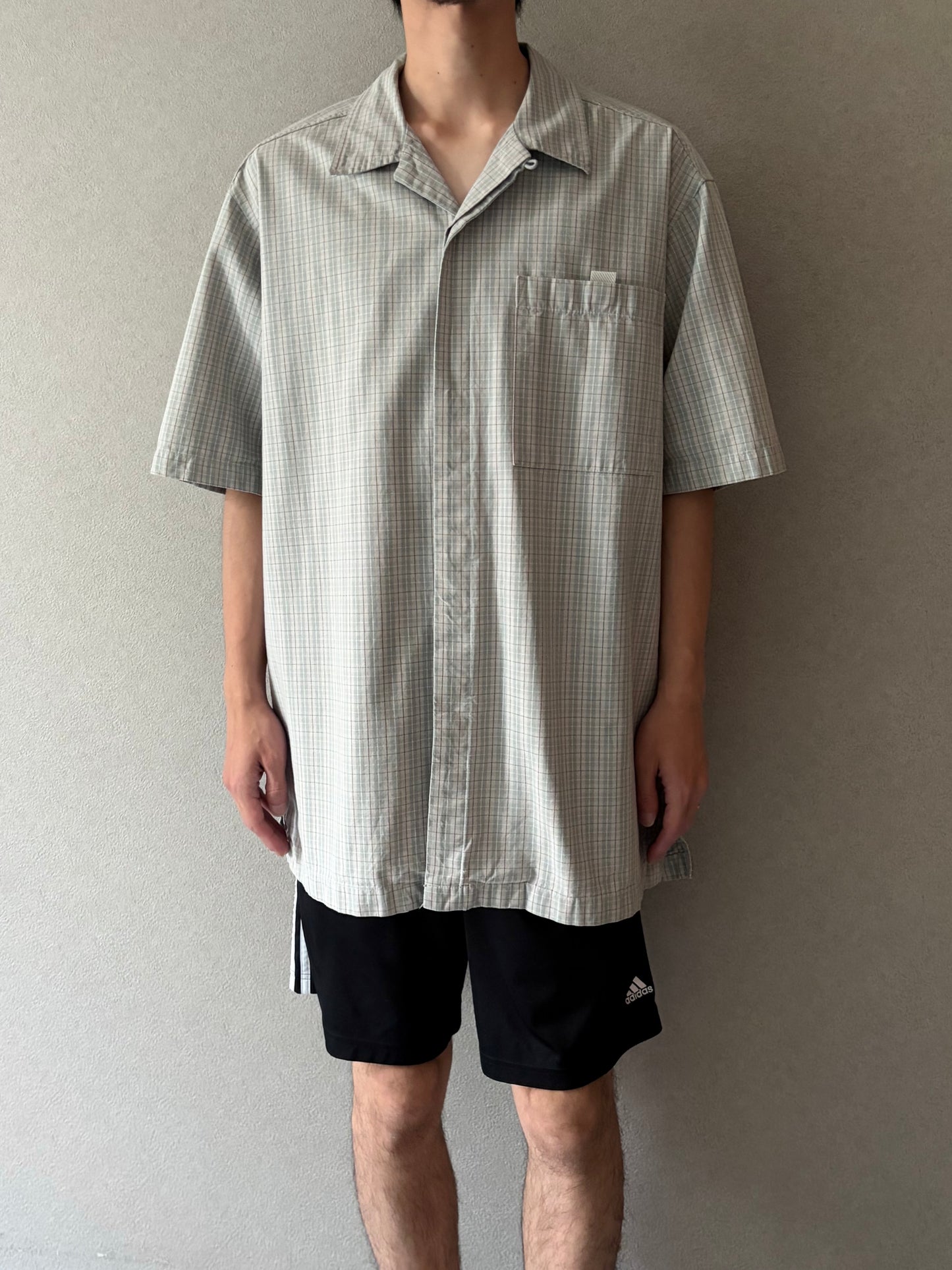 00's Levi's silverTab open collar shirt