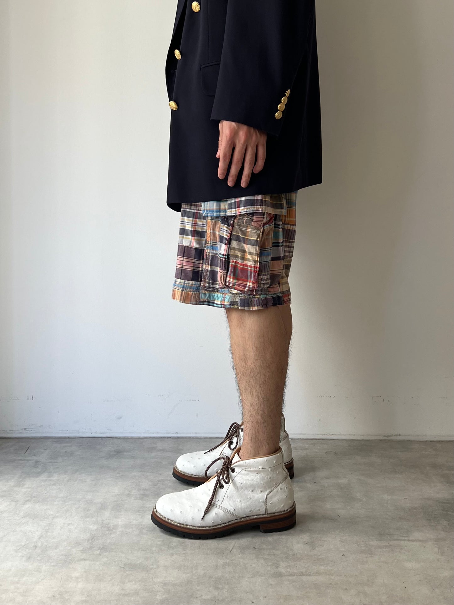 00's GAP patchwork cargo shorts