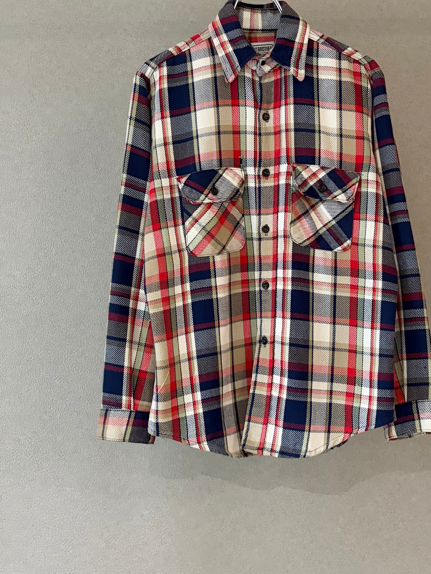 70's〜 FIVE BROTHER flannel shirt "Made in USA"