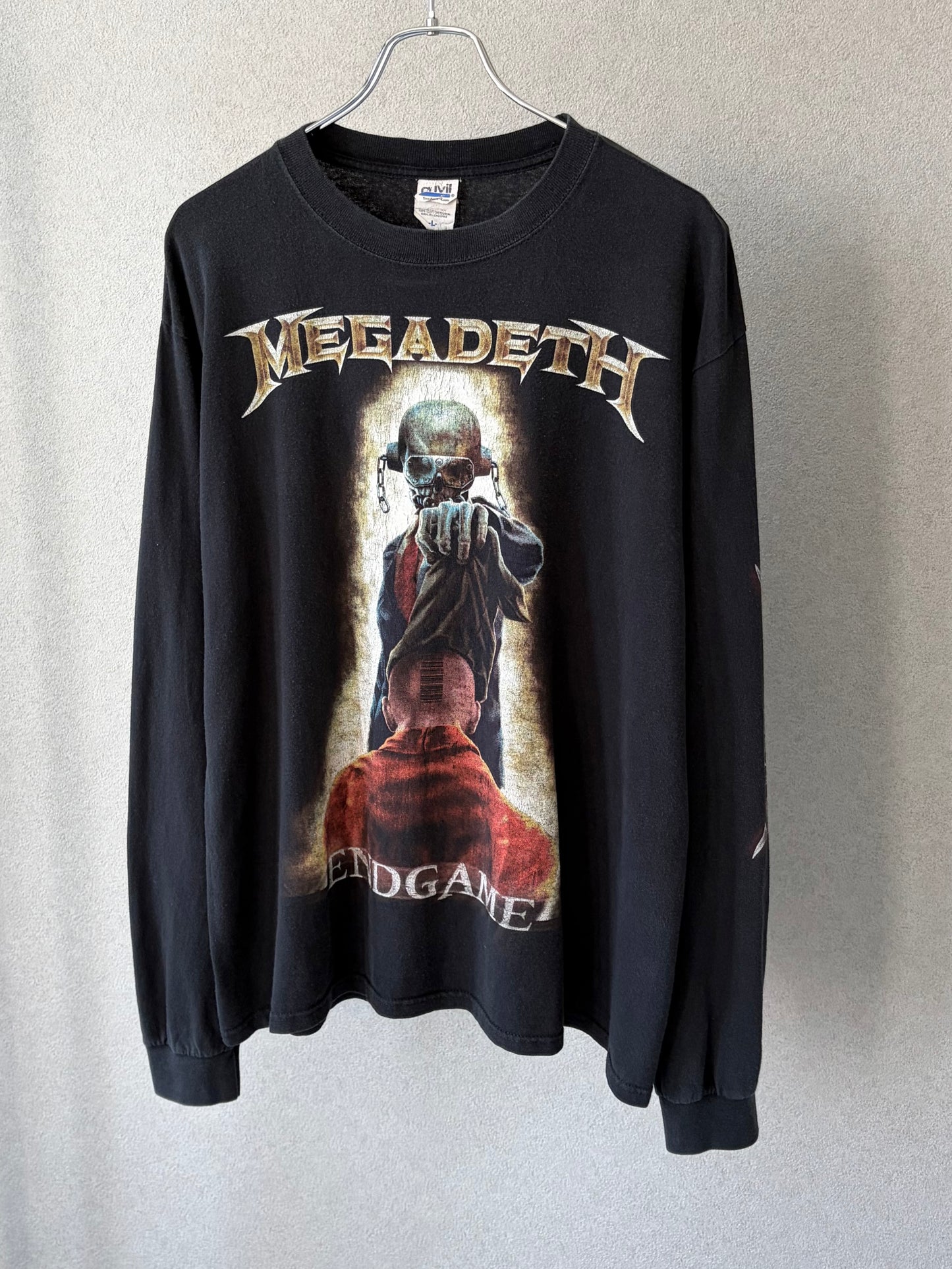 00's MEGADETH L/S music t-shirt