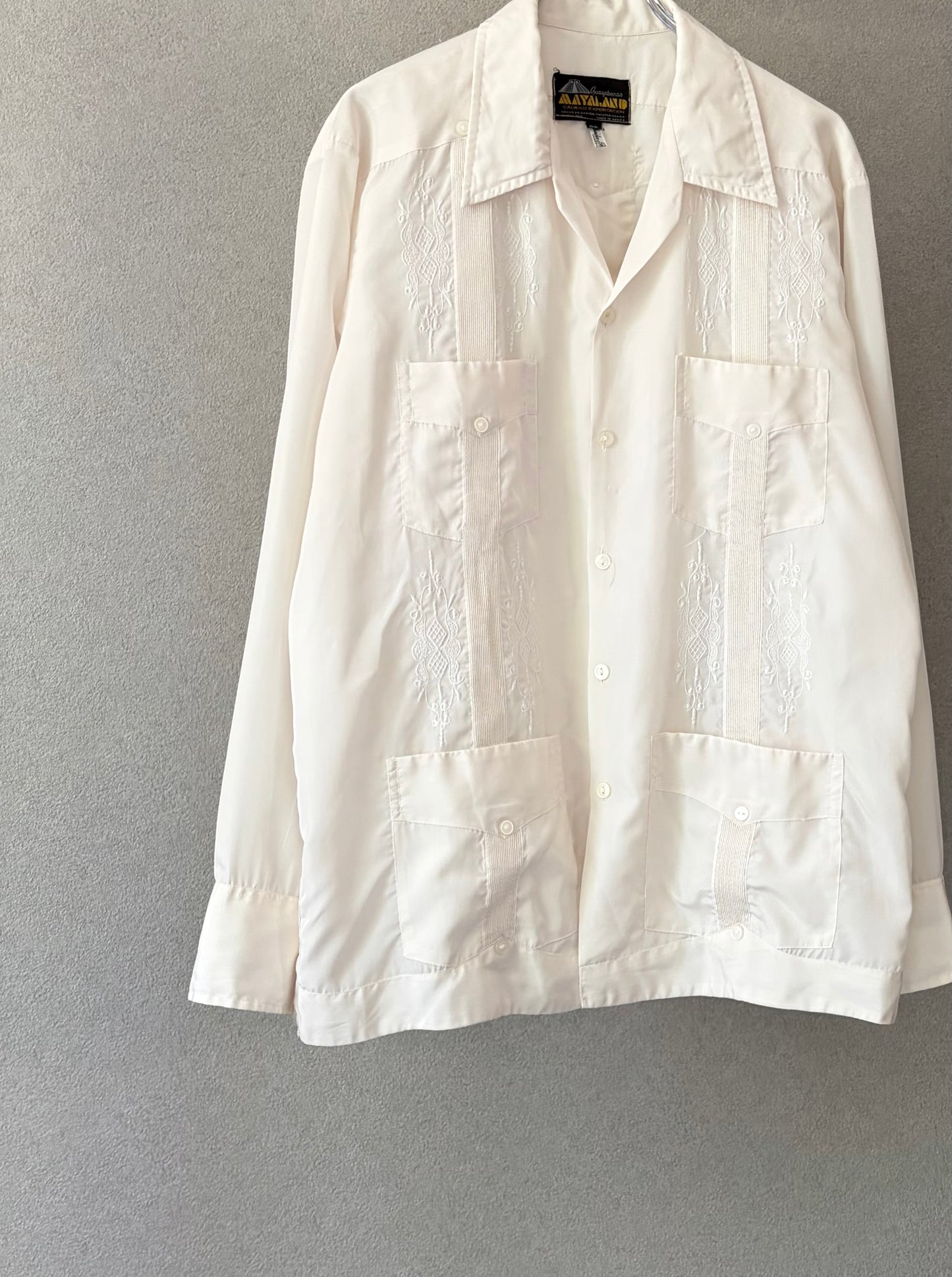 80's MAYALAND guayabera shirt