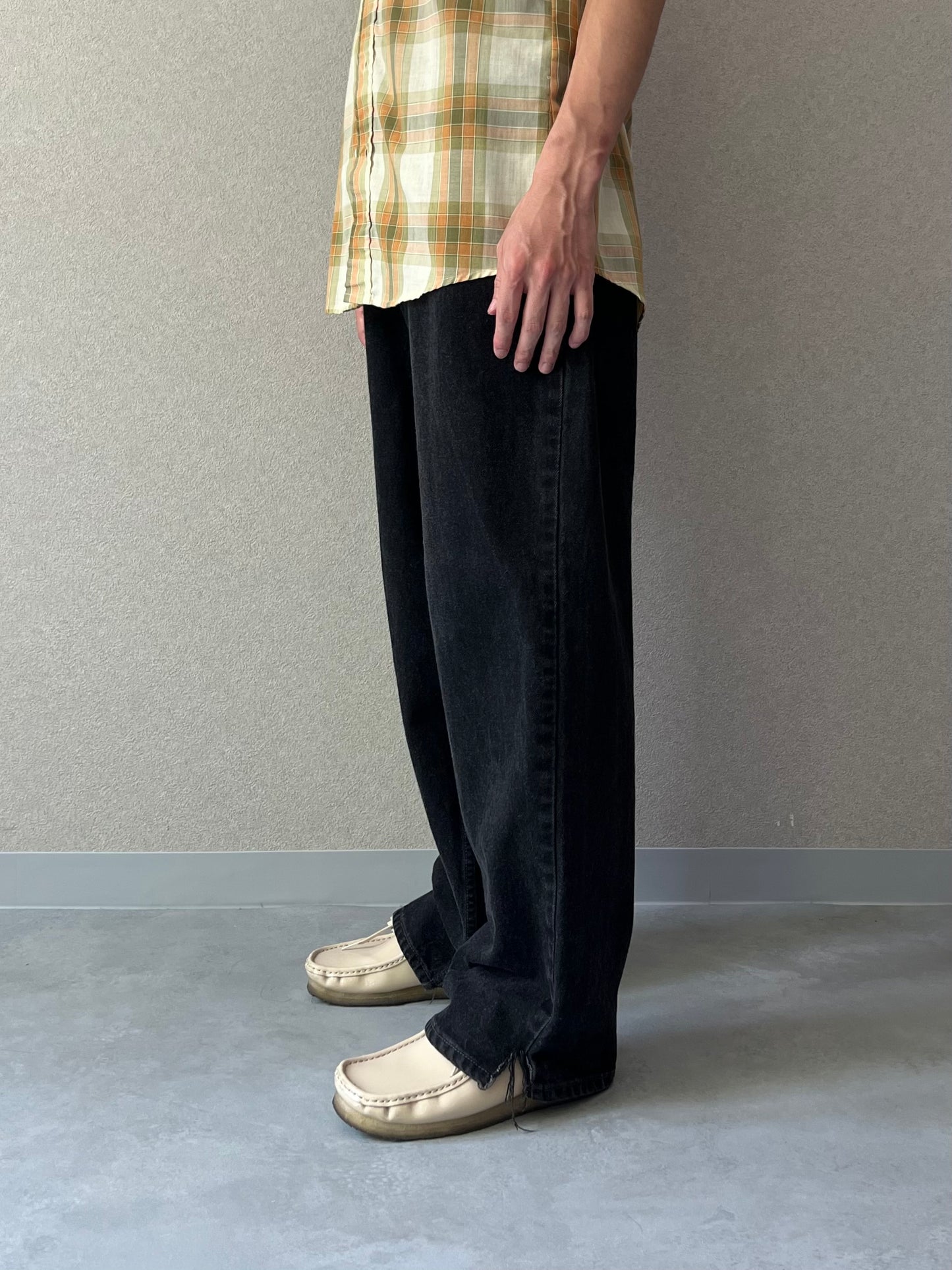 90's Levi's 570 denim pants "Made in USA"
