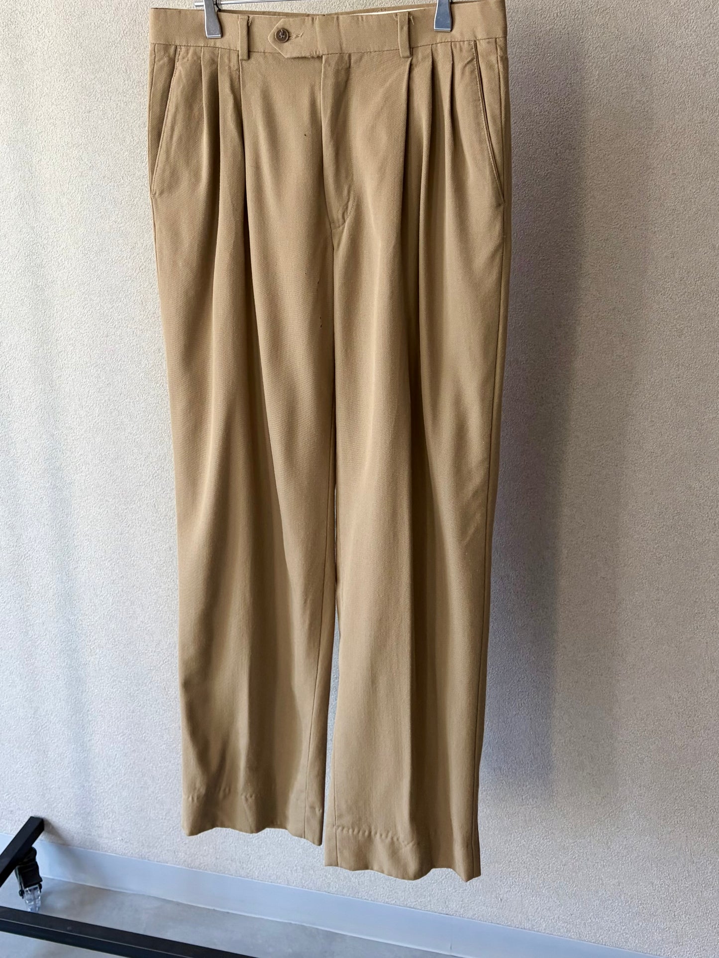80's GIVENCHY wool slacks "Made in USA"