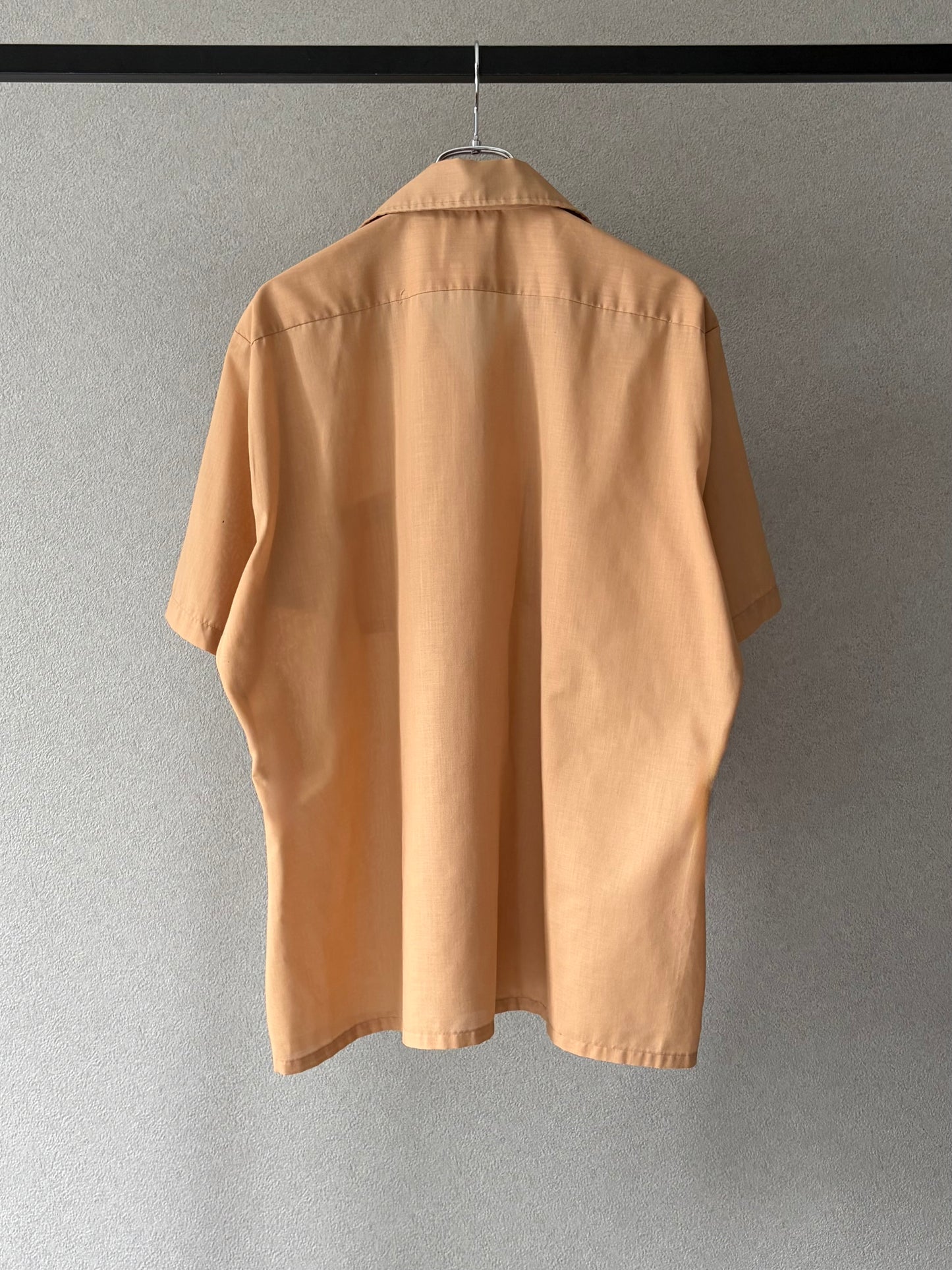 70's ARROW open collar shirt