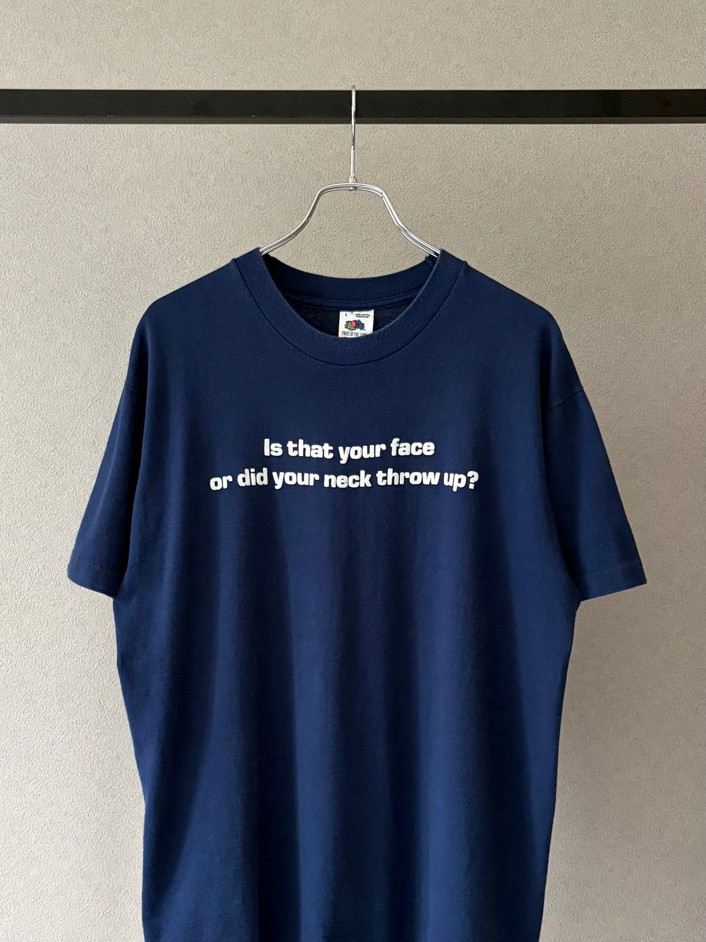 90's UNKNOWN message t-shirt "Made in USA"
