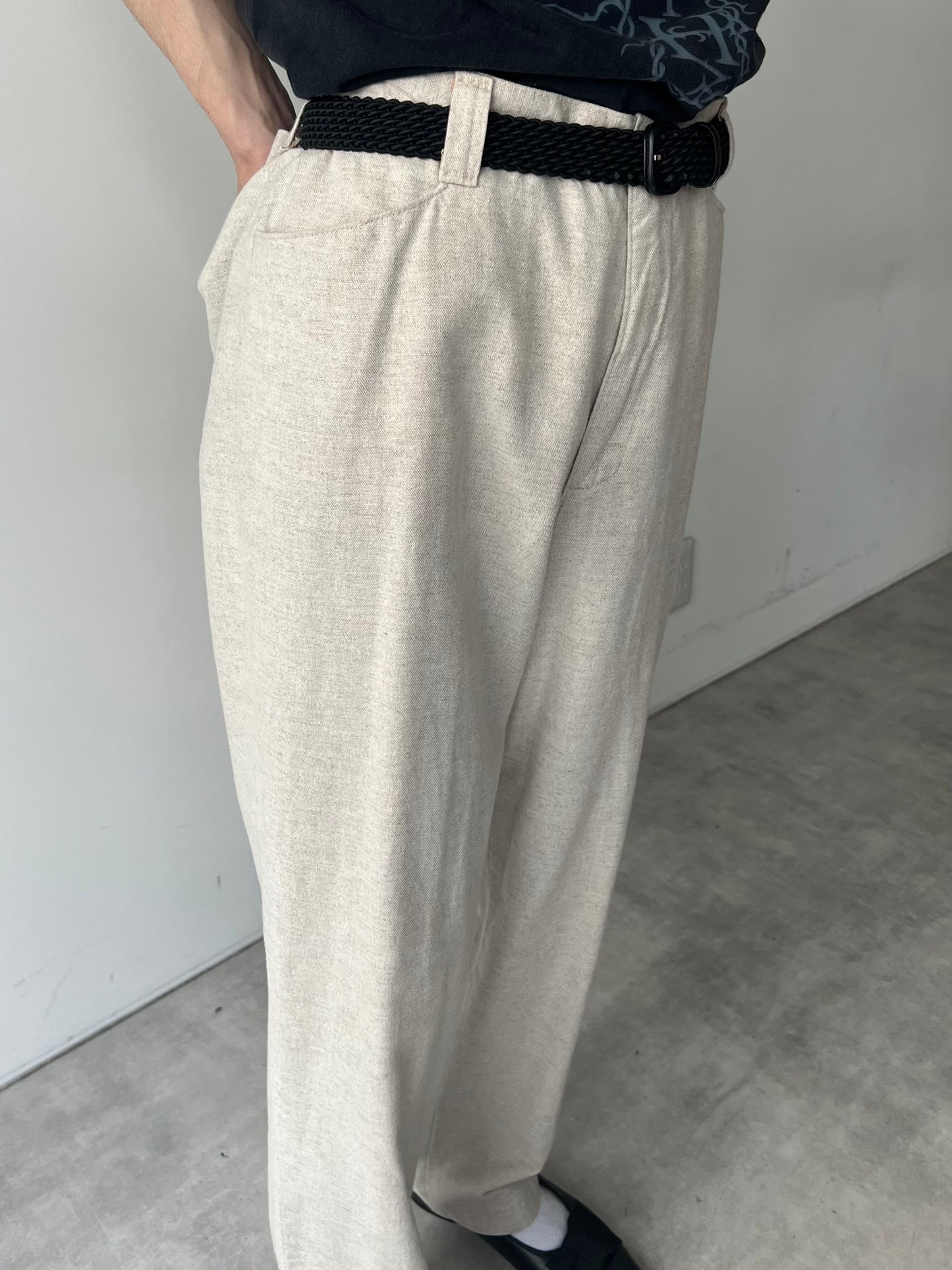 90's〜 Lee frisko style linen pants