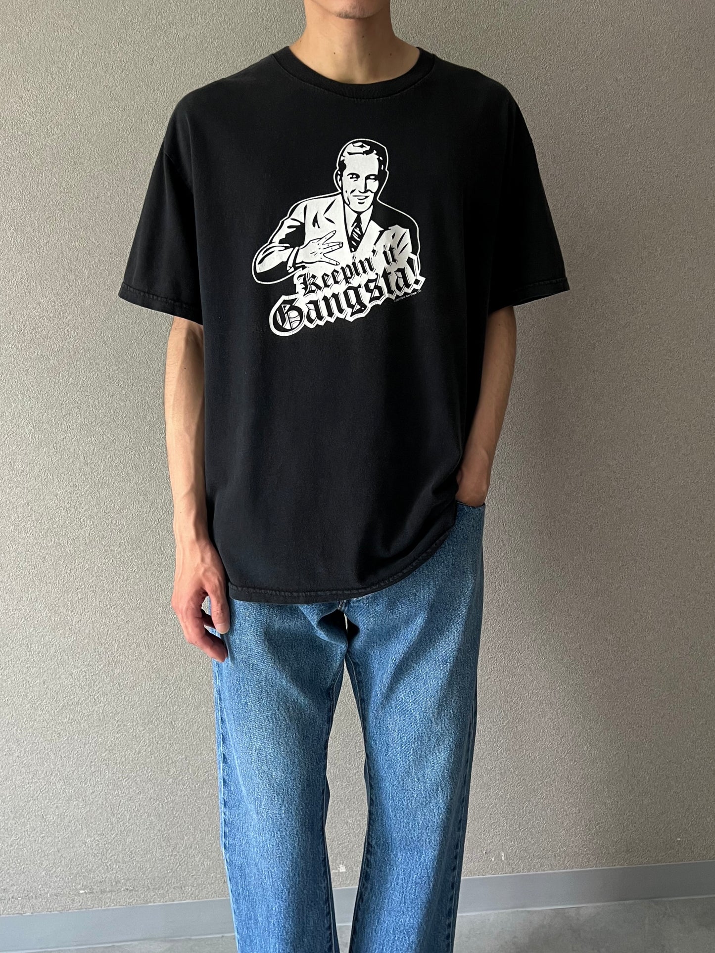 00's UNKNOWN print t-shirt