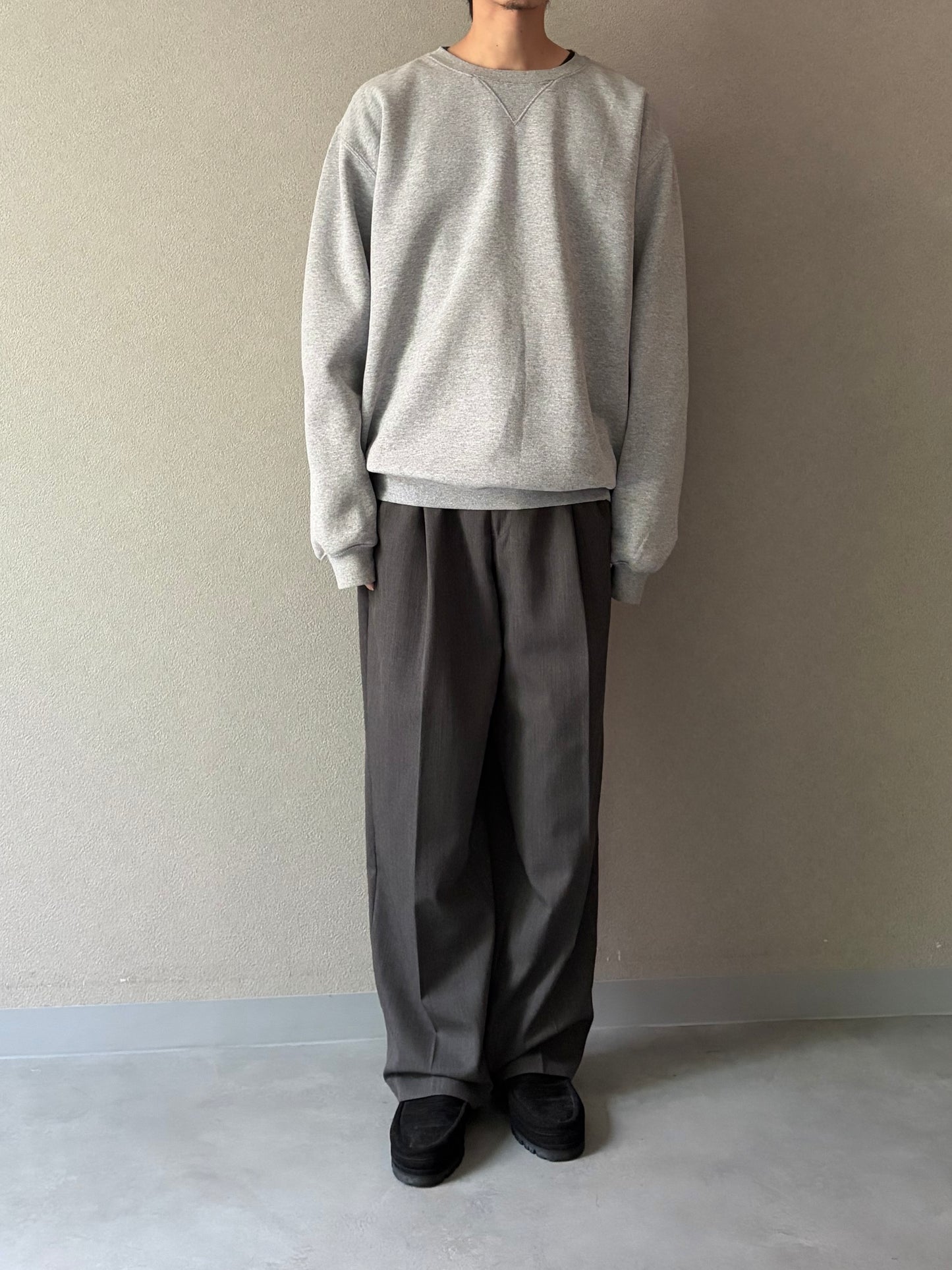 00's PRONTO UOMO wool slacks