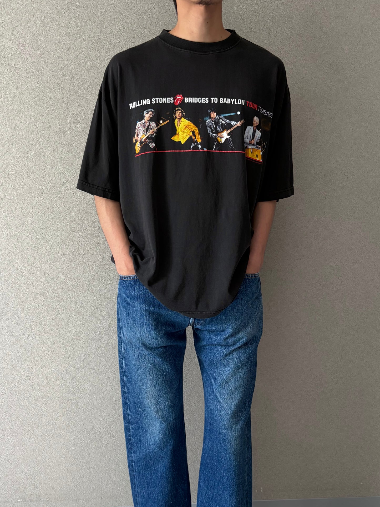 90's The Rolling Stones music t-shirt