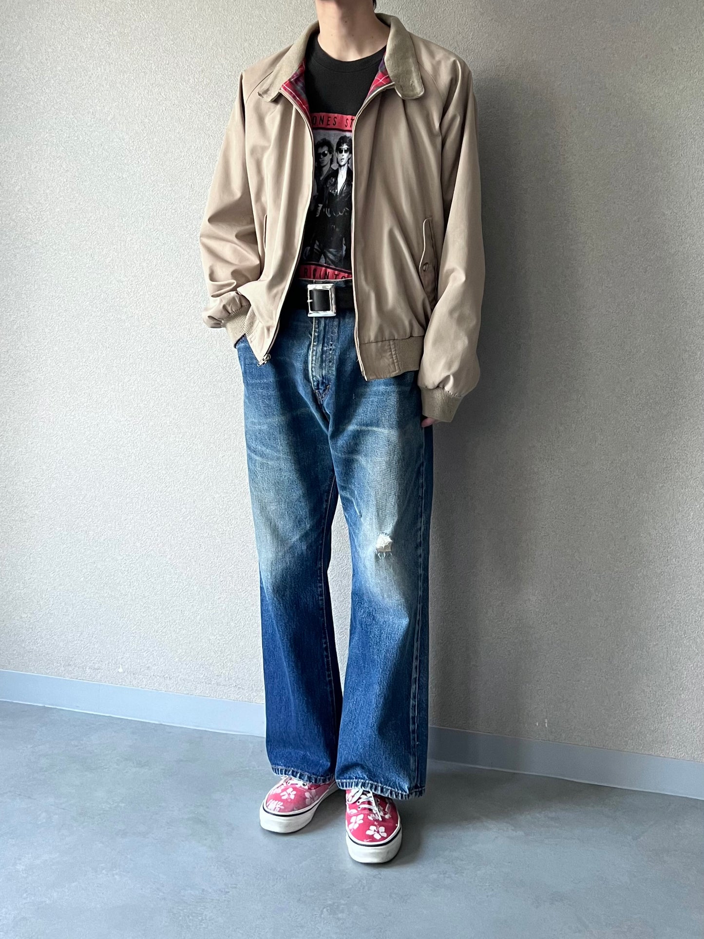 80's〜 LANDS'END harrington jacket