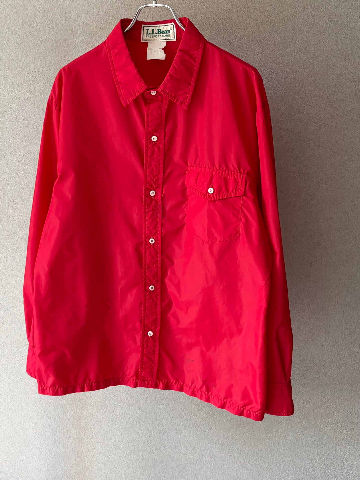80's L.L.Bean nylon shirt