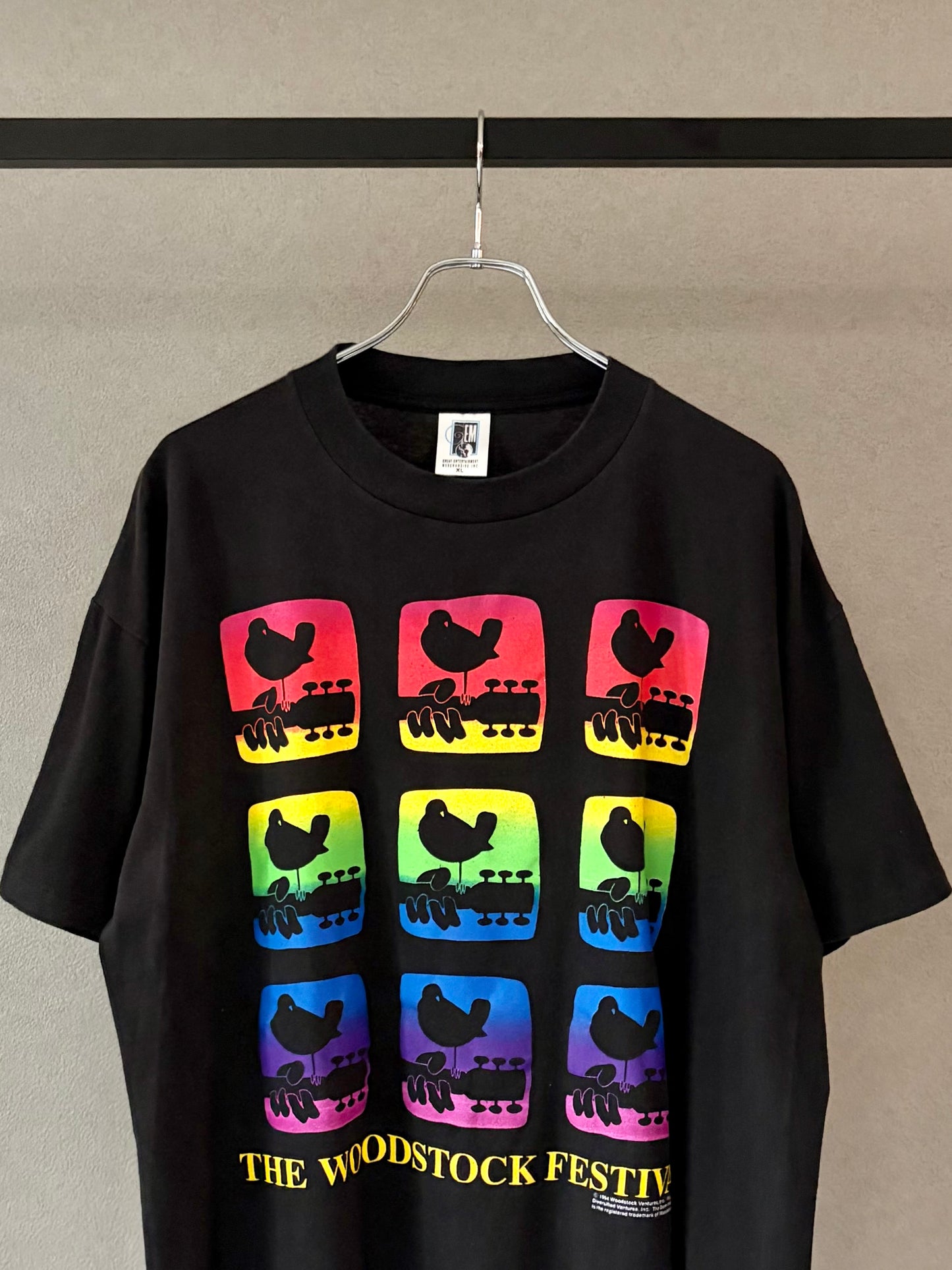 90's Woodstock music t-shirt “made in USA”