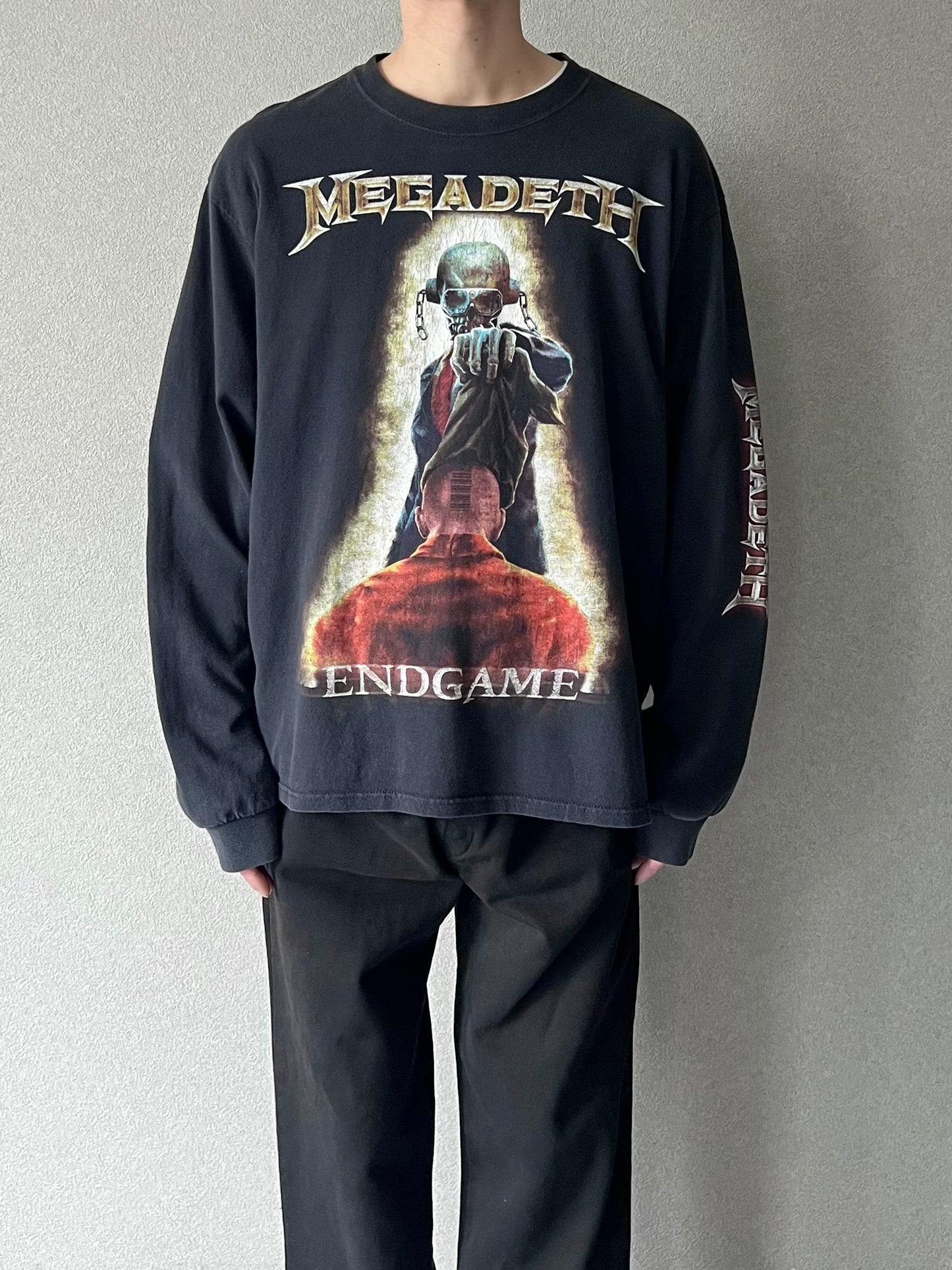 00's MEGADETH L/S music t-shirt
