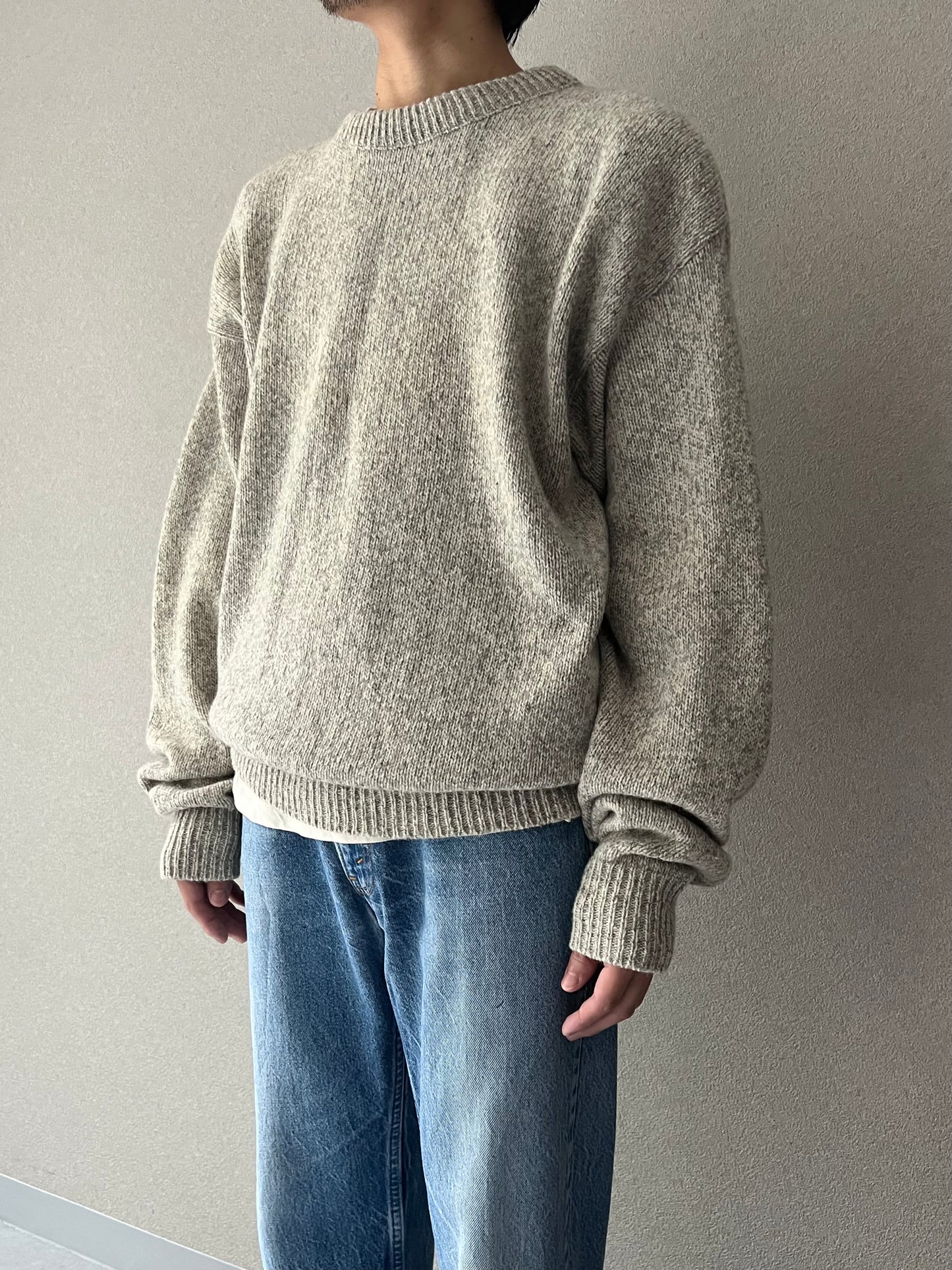 80's Eddie Bauer knit sweater "Made in USA"