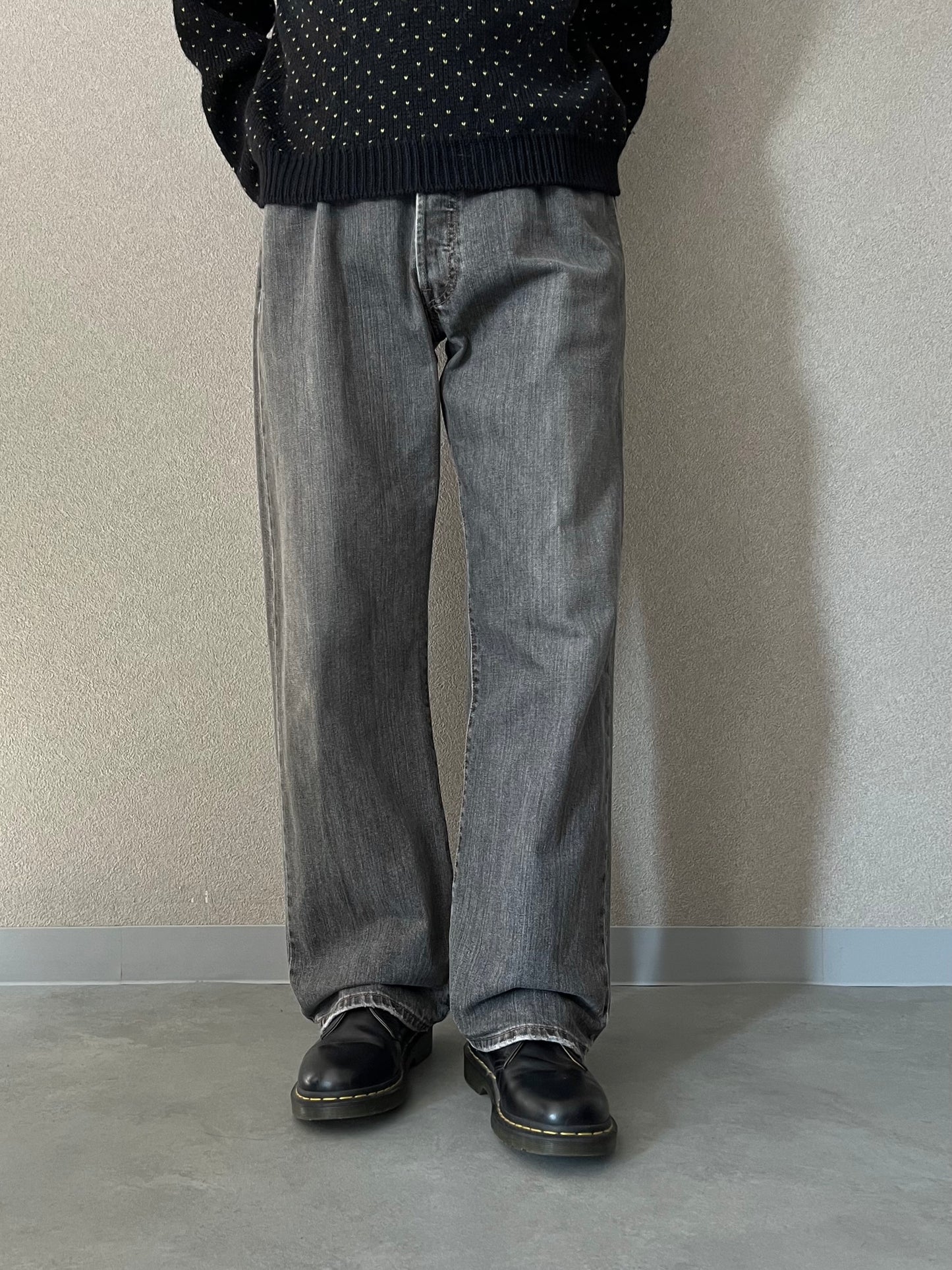 00's Levi's 501 denim pants "Yarn dyed"