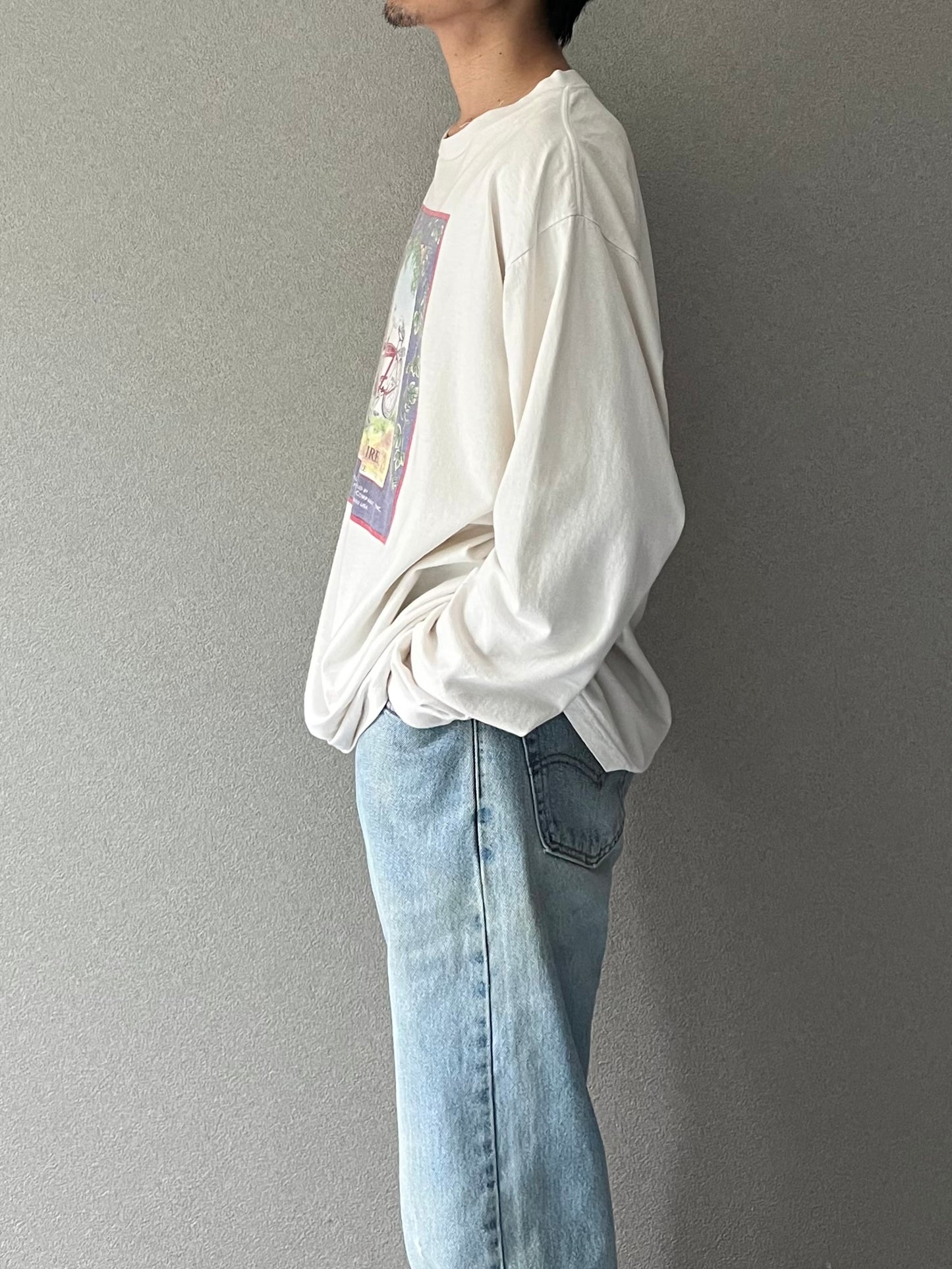 90's patagonia L/S t-shirt "Made in USA"