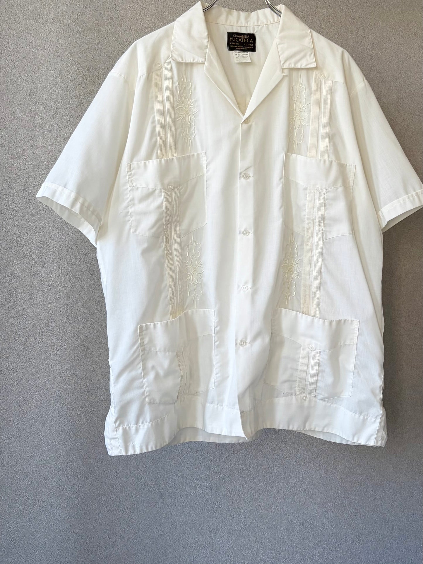 90's YUCATECA guayabera shirt