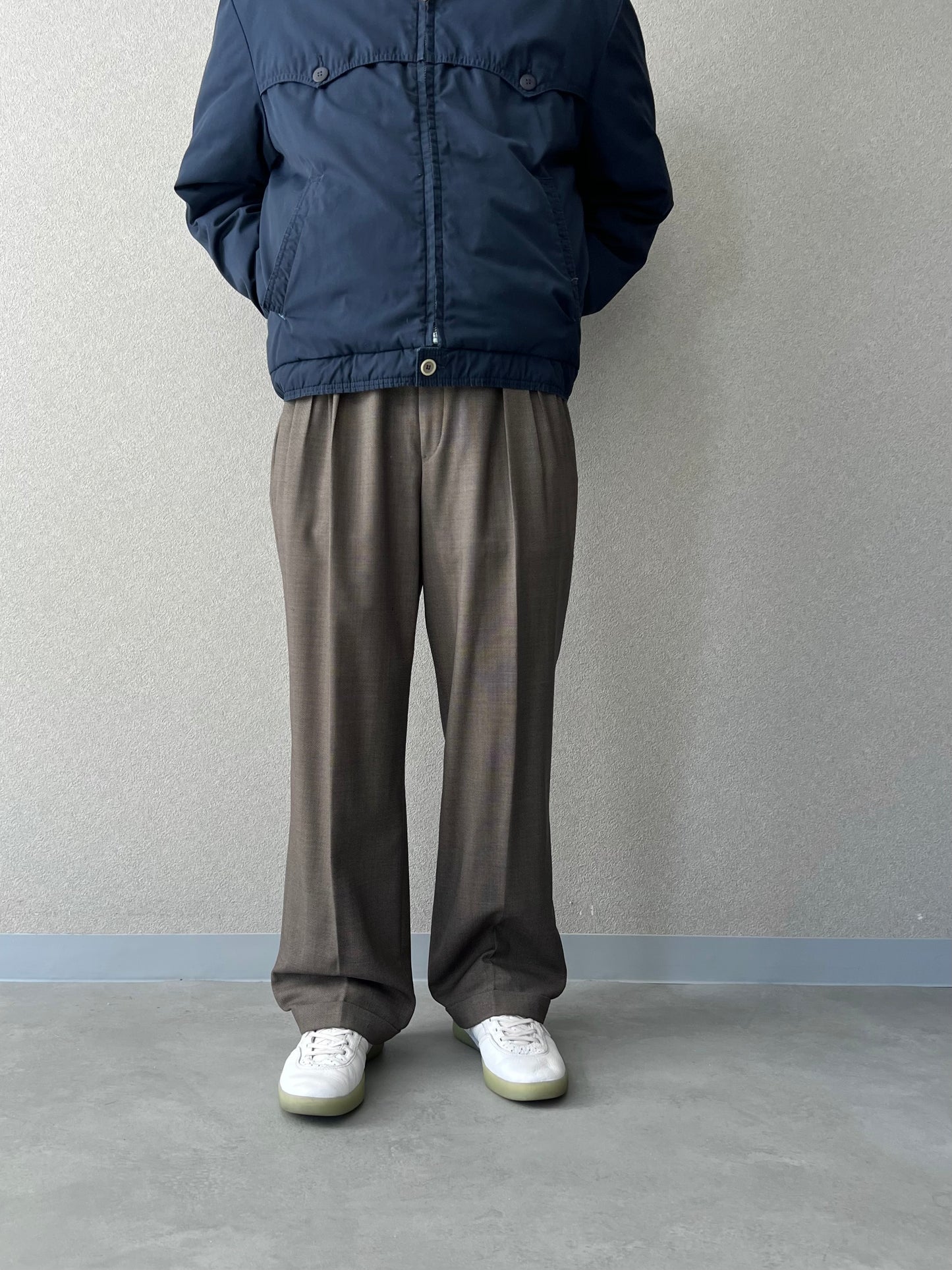 90's Loro Piana wool slacks "Made in ITALY"