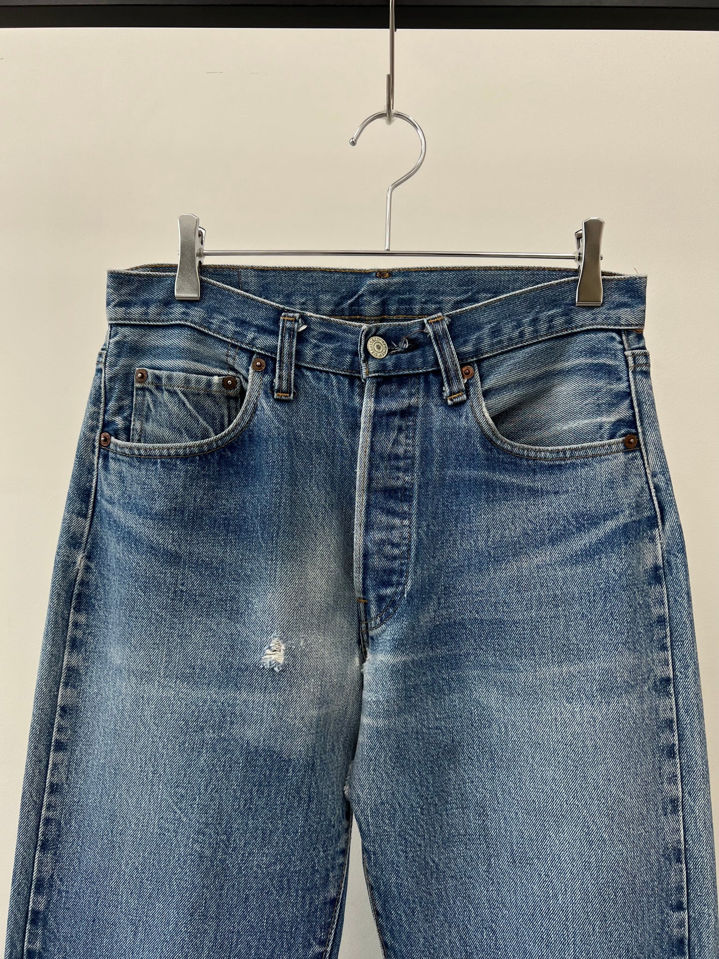 70's〜 Levi's 501 denim pants "66 chain"