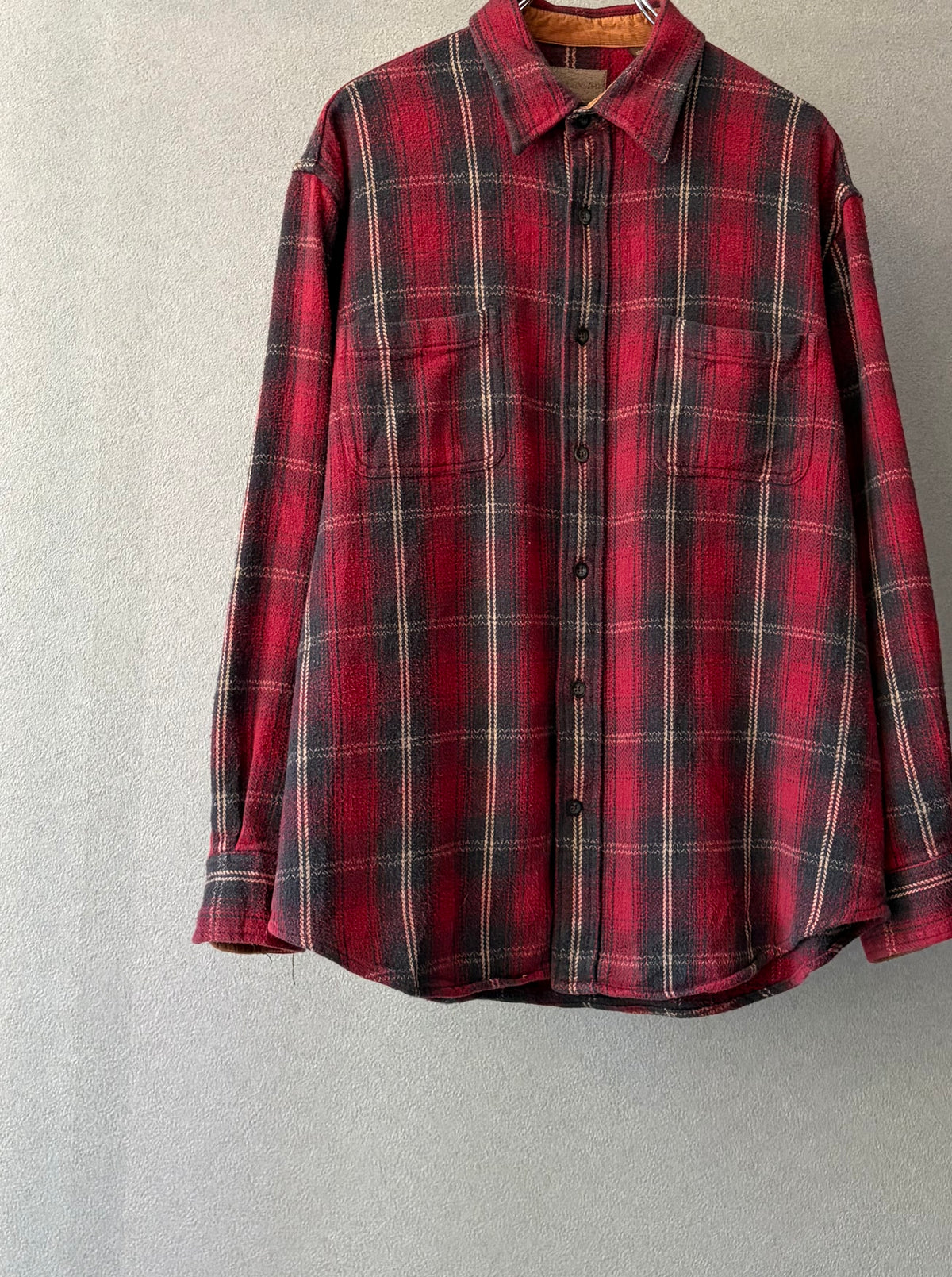 00's ST.JOHN'S BAY flannel shirt