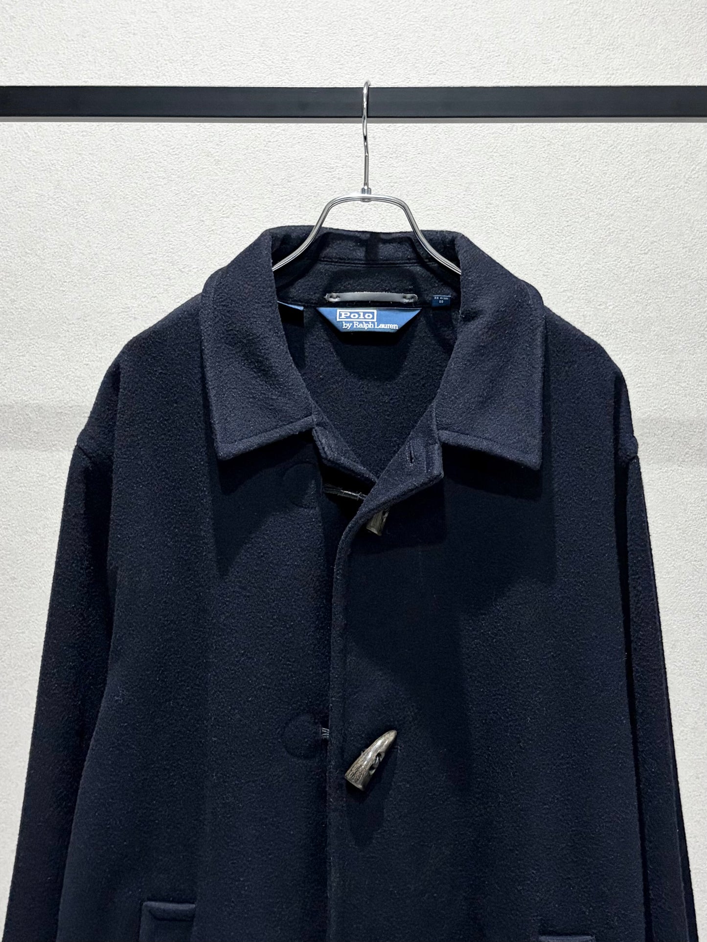 90's Polo Ralph Lauren wool half coat