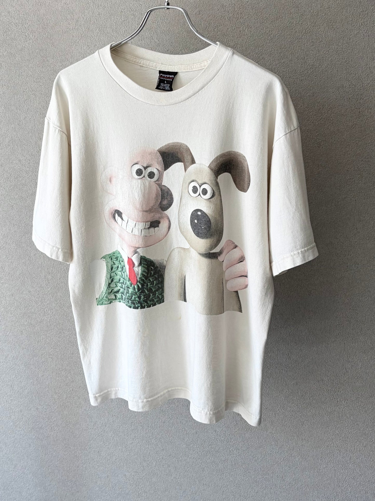90's Wallace & Gromit print t-shirt