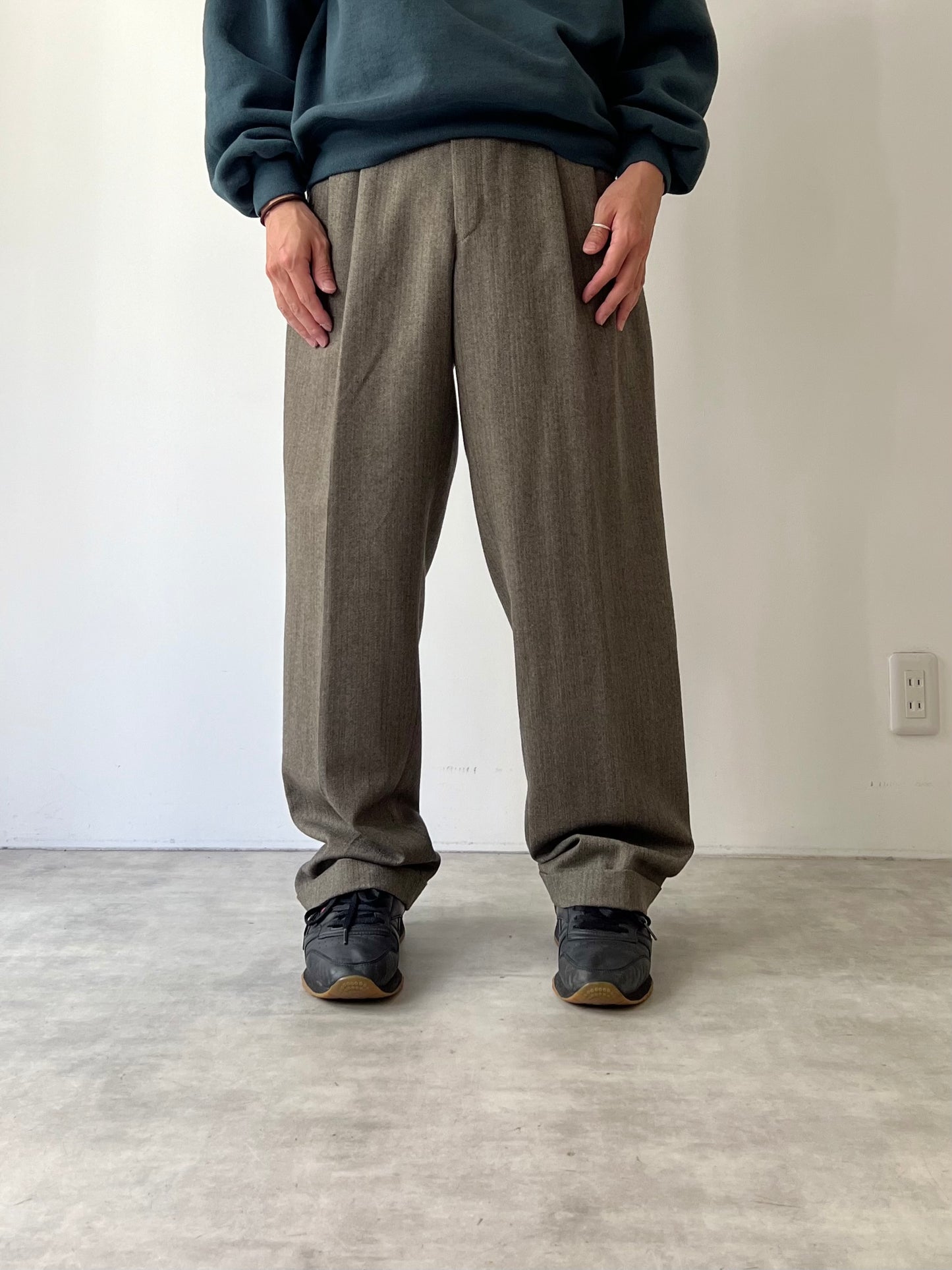 90's Polo University wool slacks