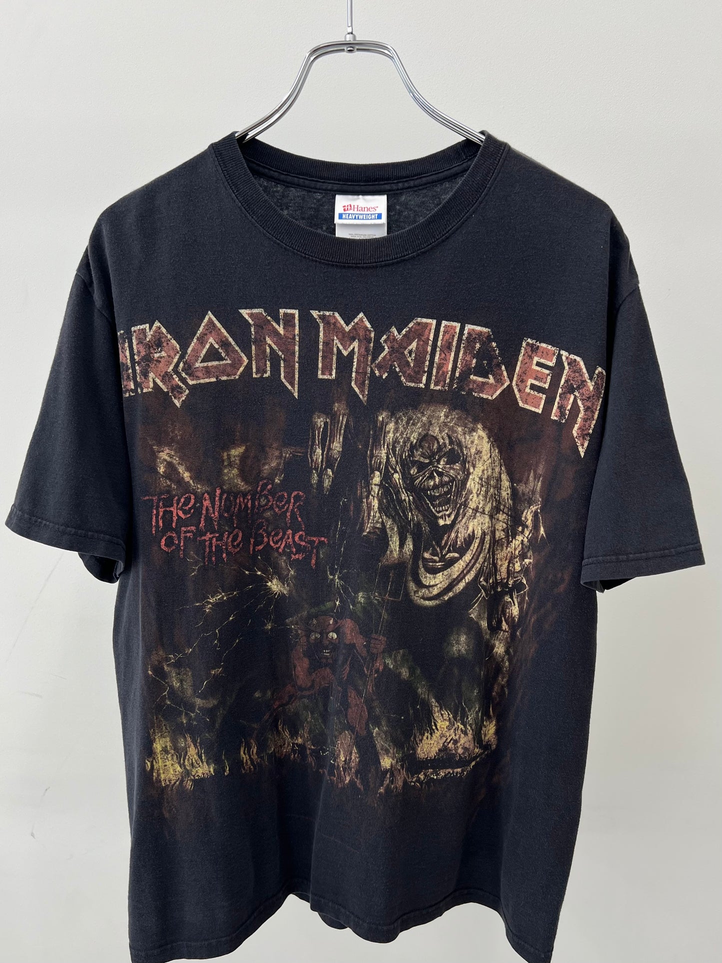 00's IRON MAIDEN music t-shirt