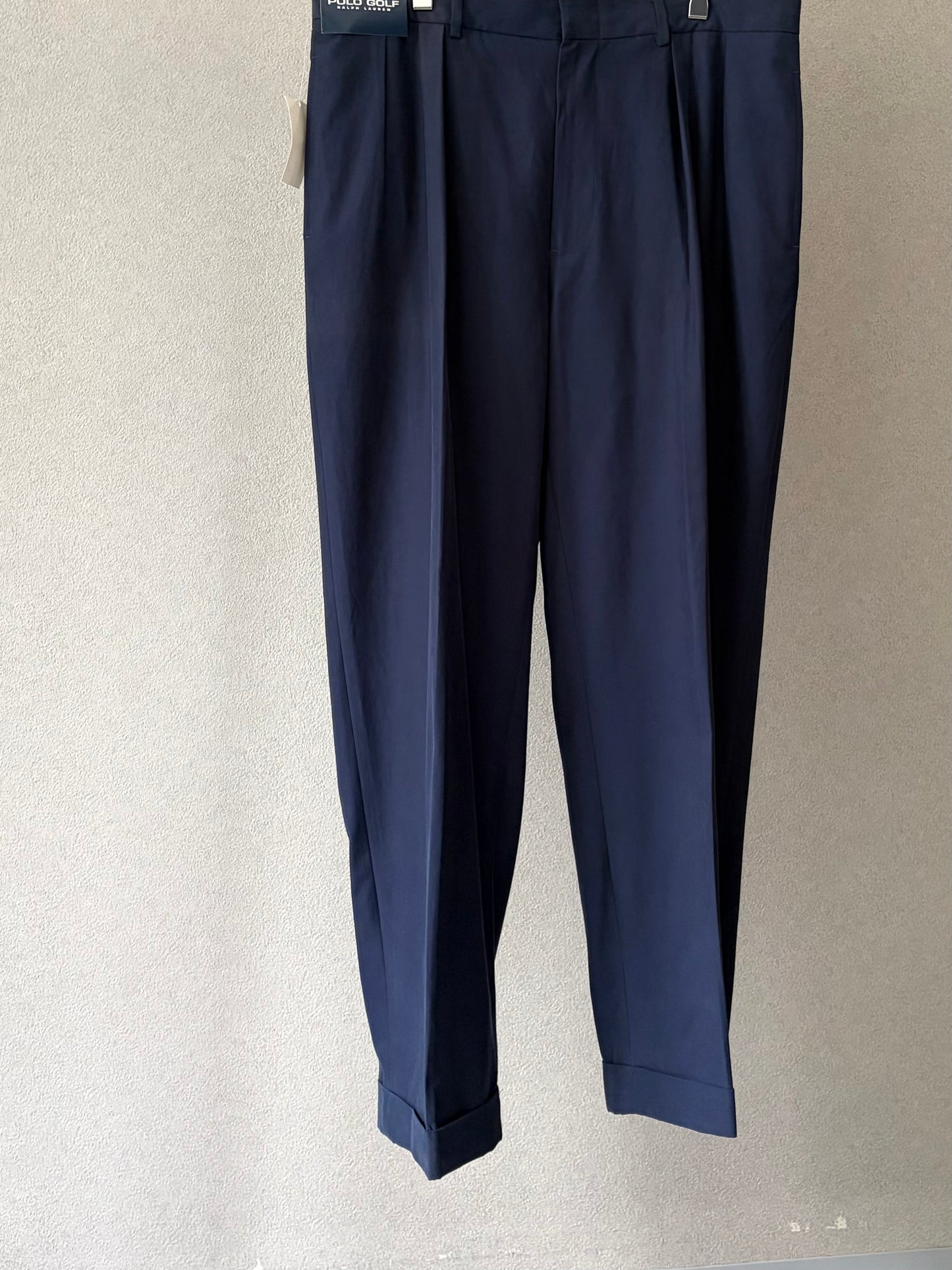 90's POLO GOLF silk×cotton slacks "DEAD STOCK"
