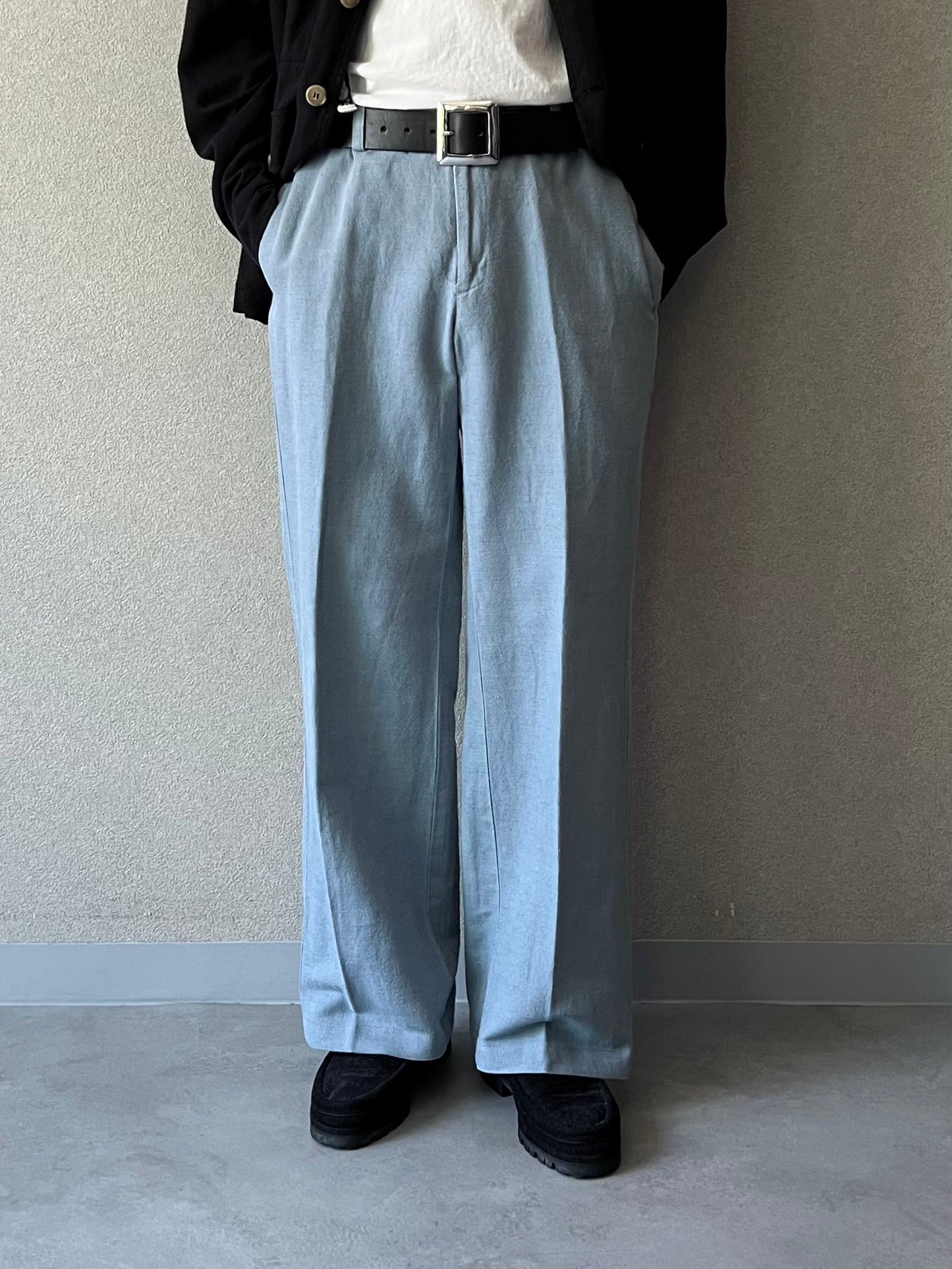 90's BANANA REPUBLIC linen×cotton slacks