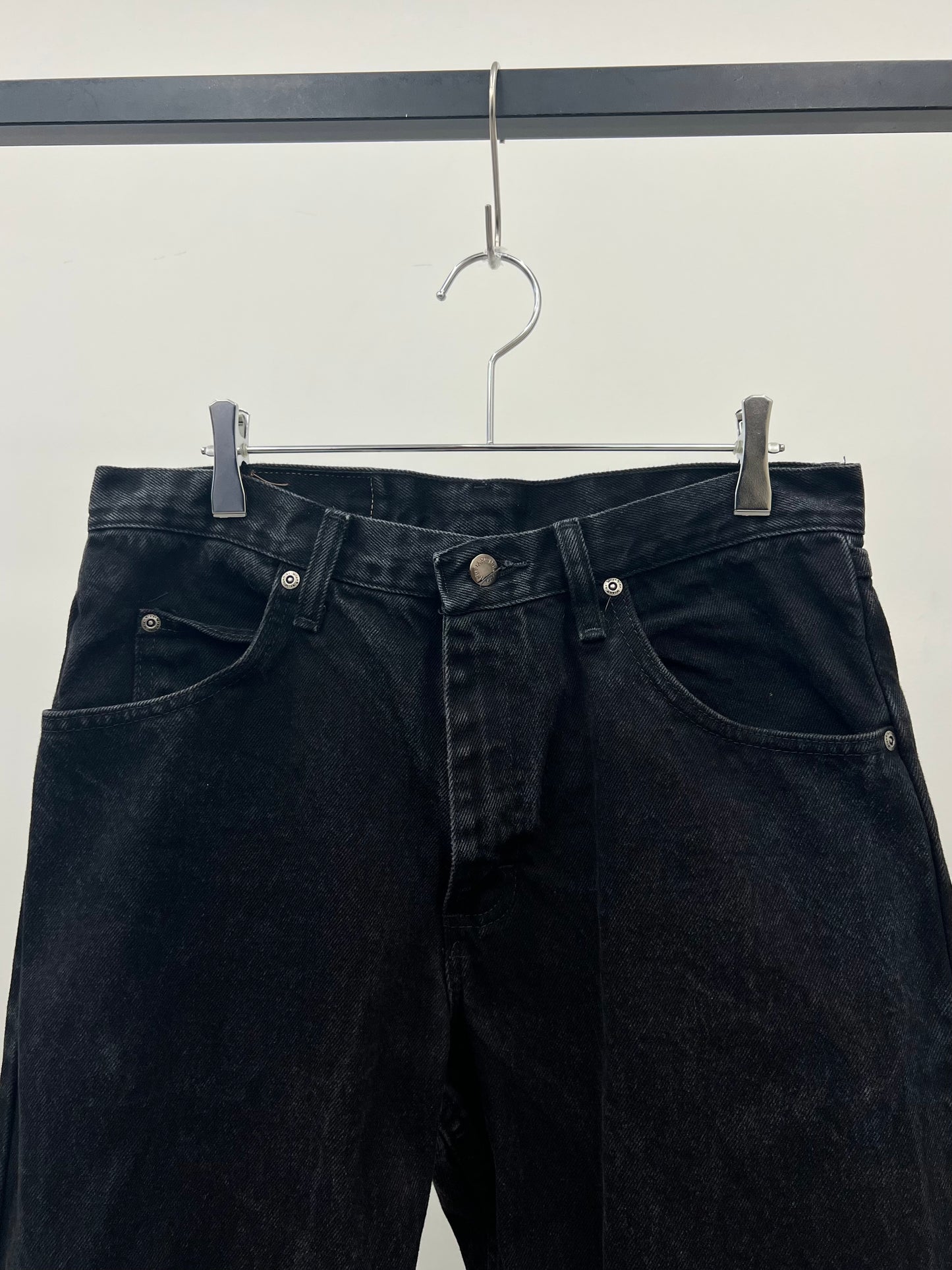 00's Wrangler black denim pants