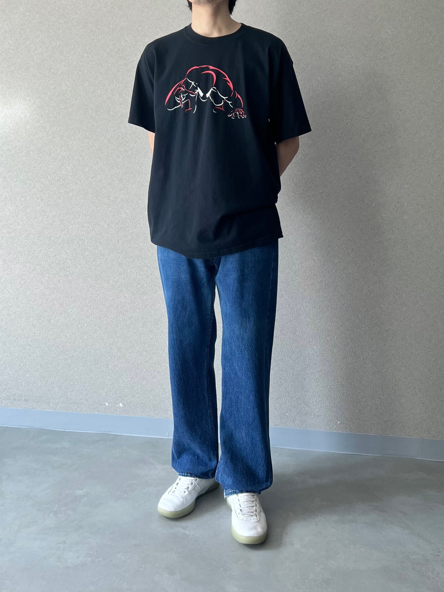00's SPIDERMAN × UNIVERSAL STUDIOS print t-shirts