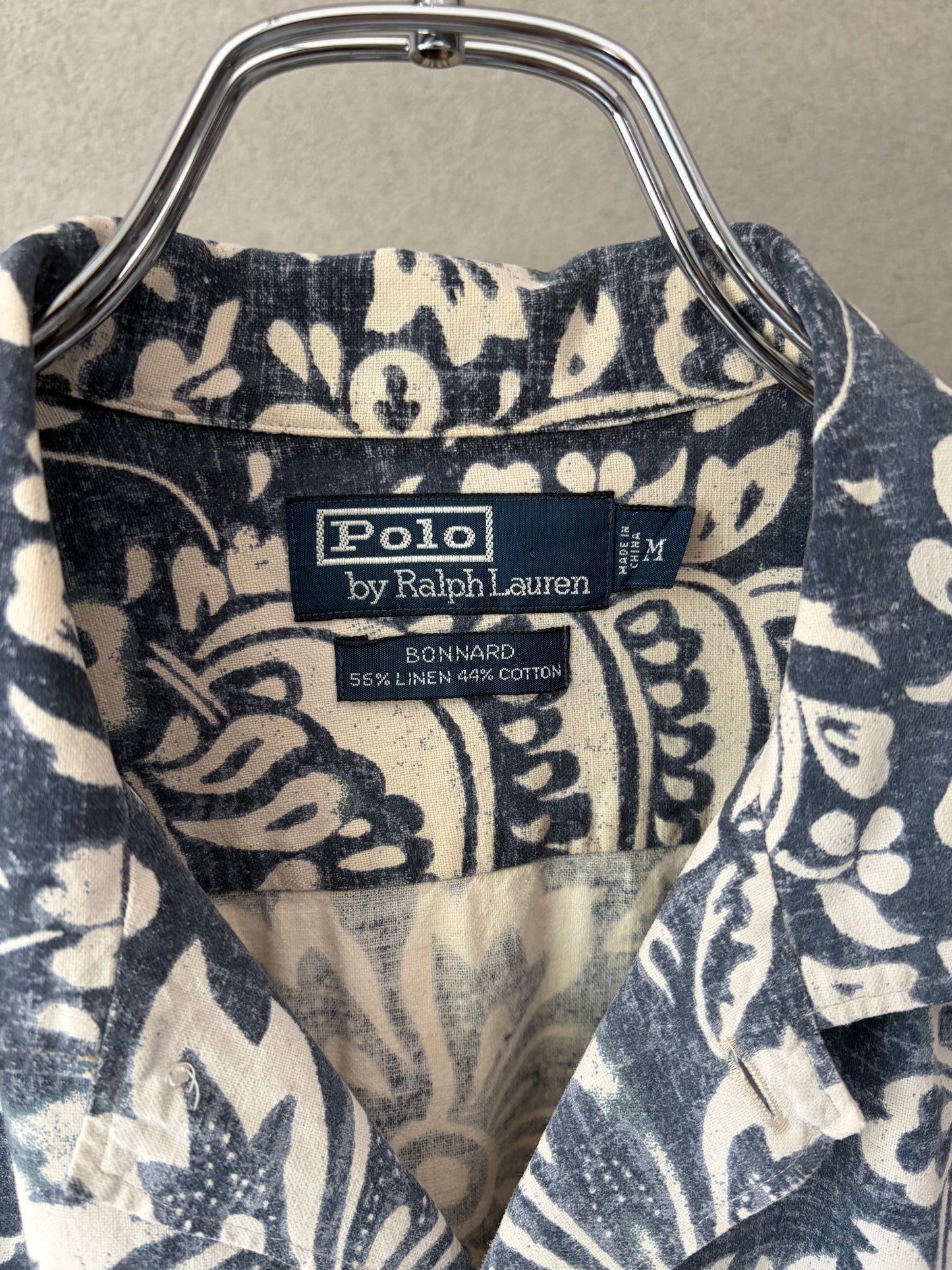 90's Polo Ralph Lauren open collar shirt "BONNARD"