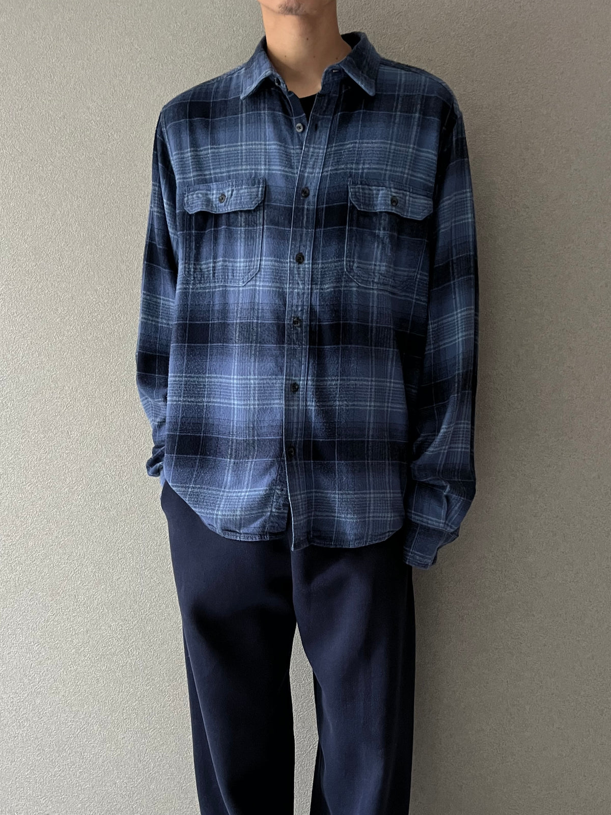 00's GEORGE flannel shirt