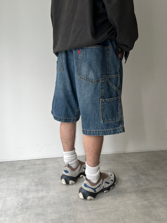 00's Levi's carpenter denim shorts
