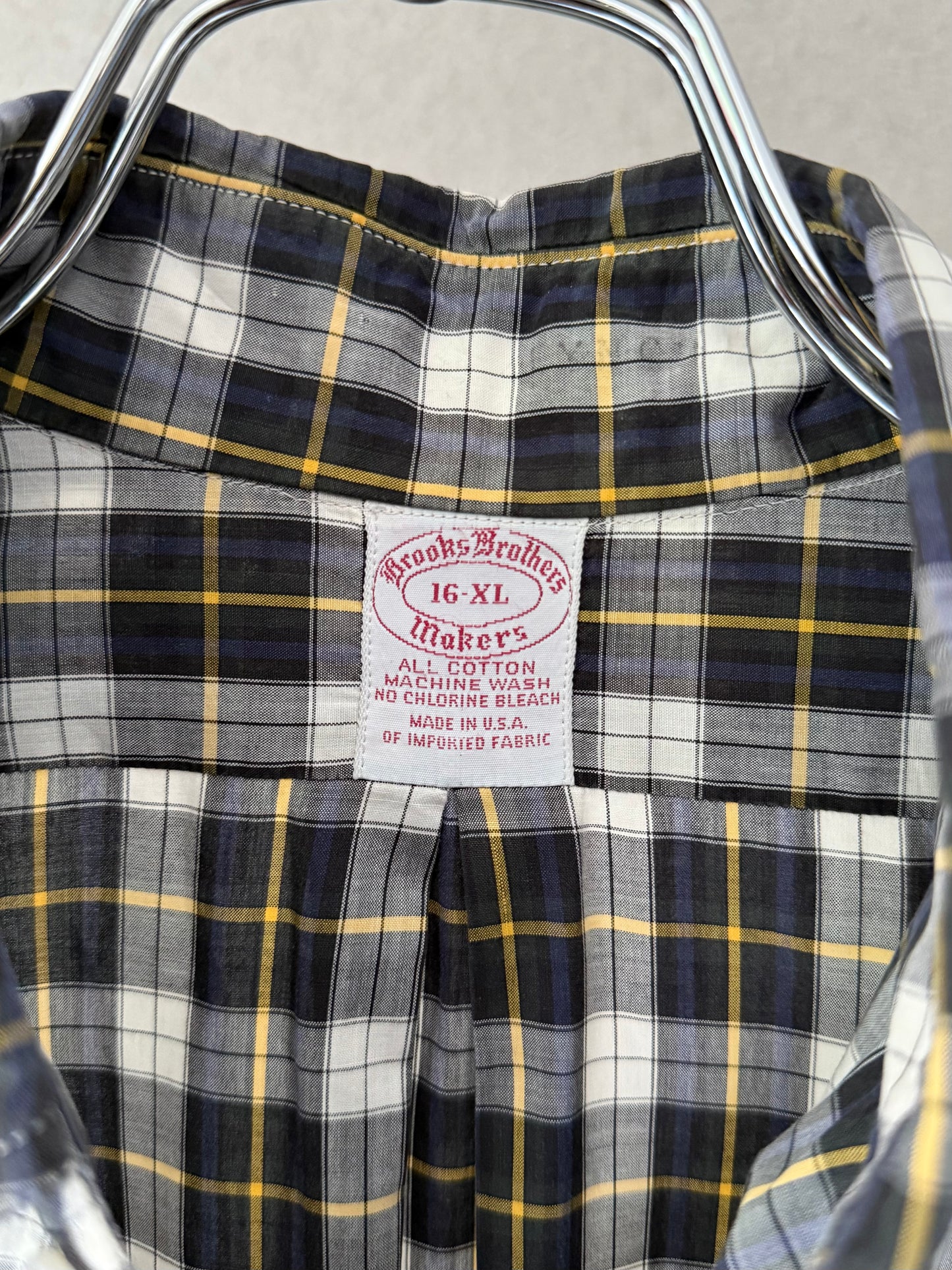 70's Brooks Brothers makers BD shirt ''Made in USA"