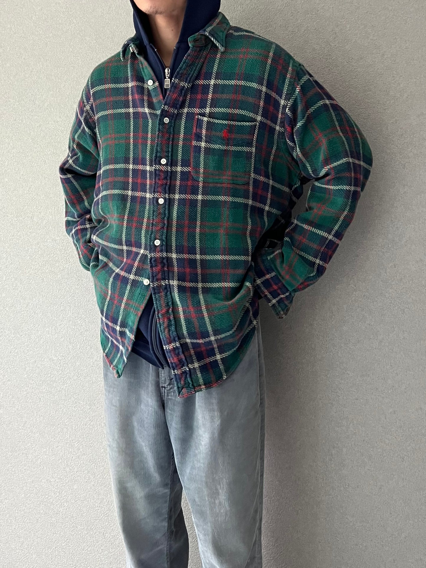 90's Polo Ralph Lauren flannel shirt "LOWELL SPORT"